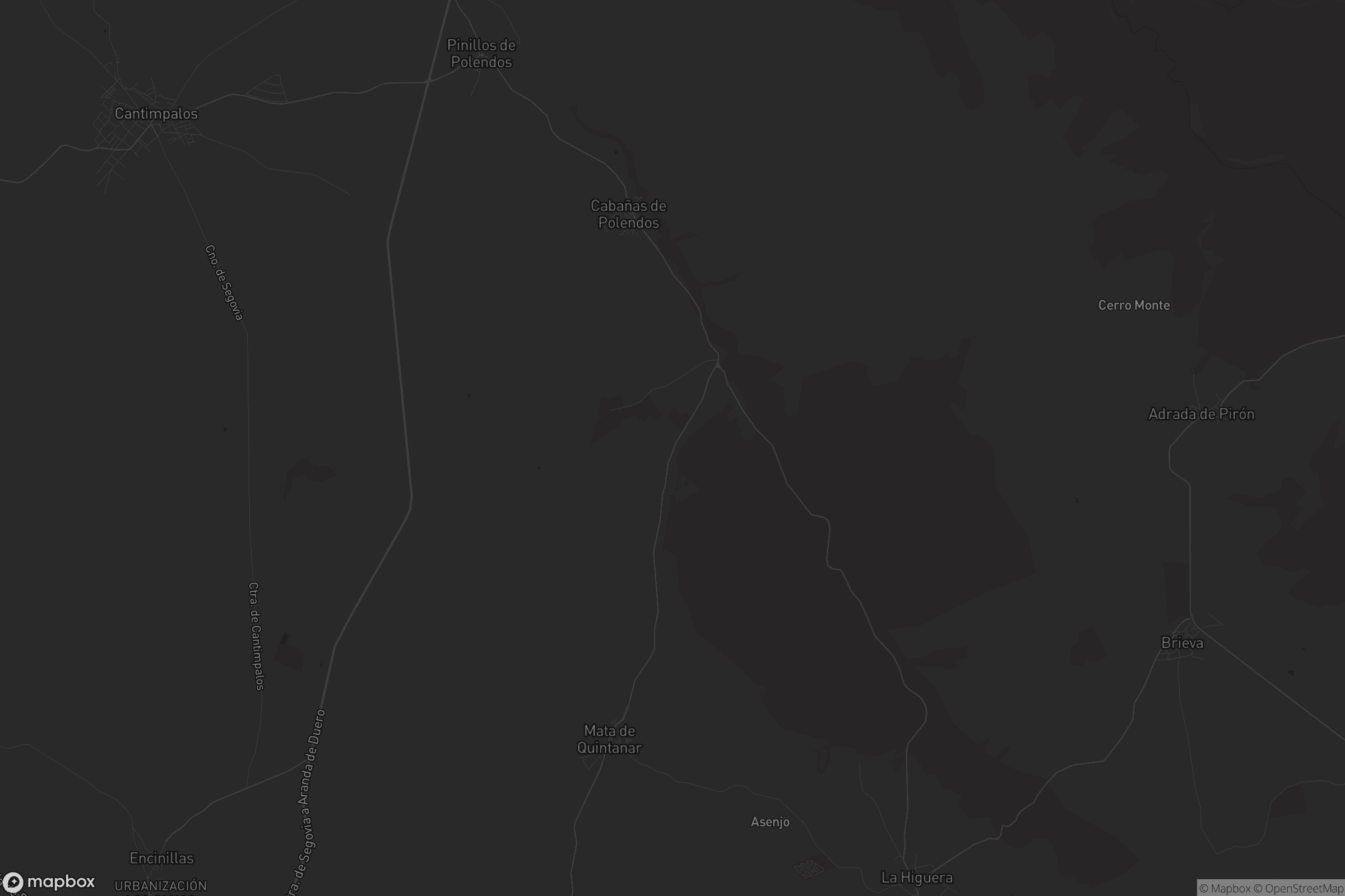 Mapa de Cabañas de Polendos