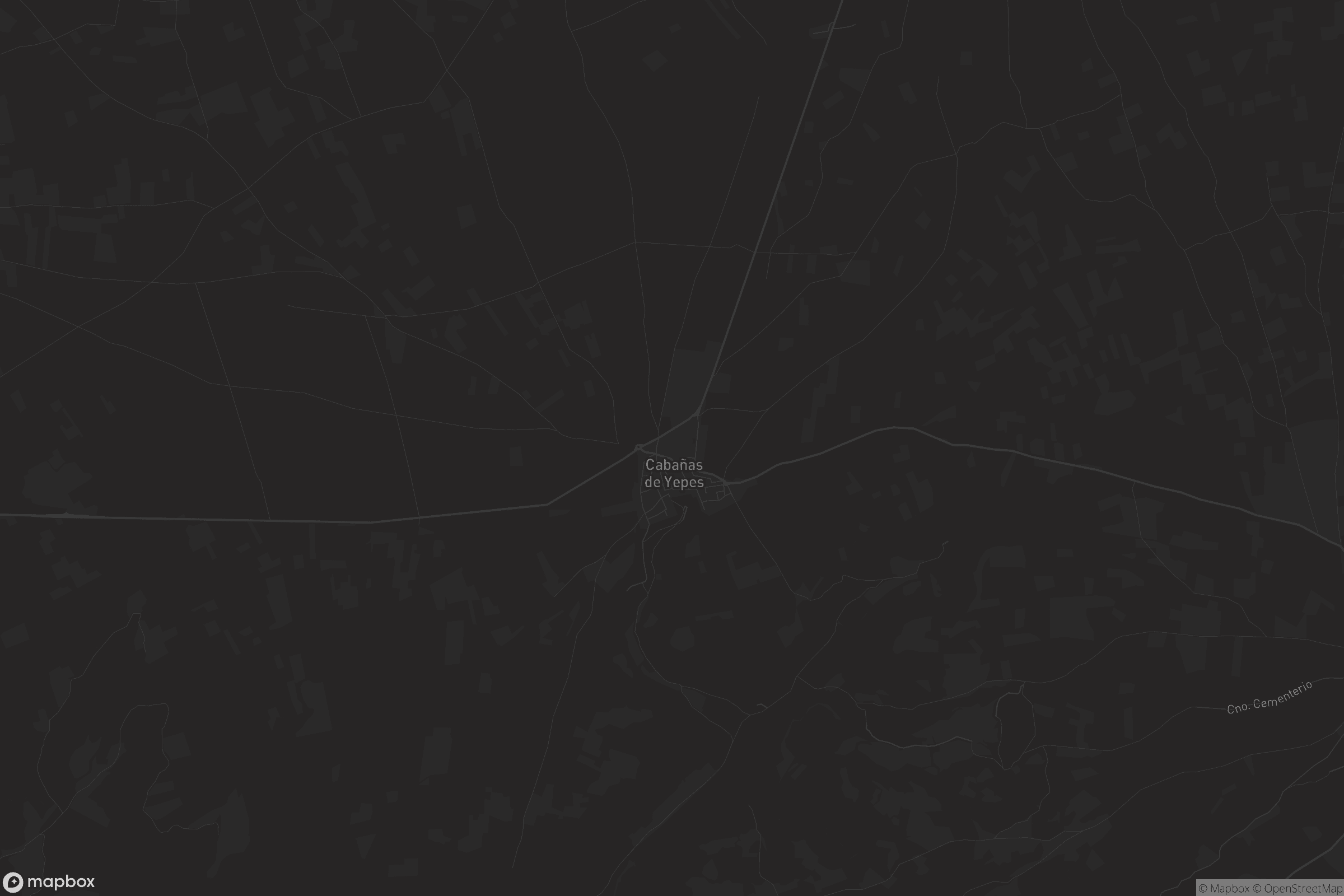 Mapa de Cabañas de Yepes