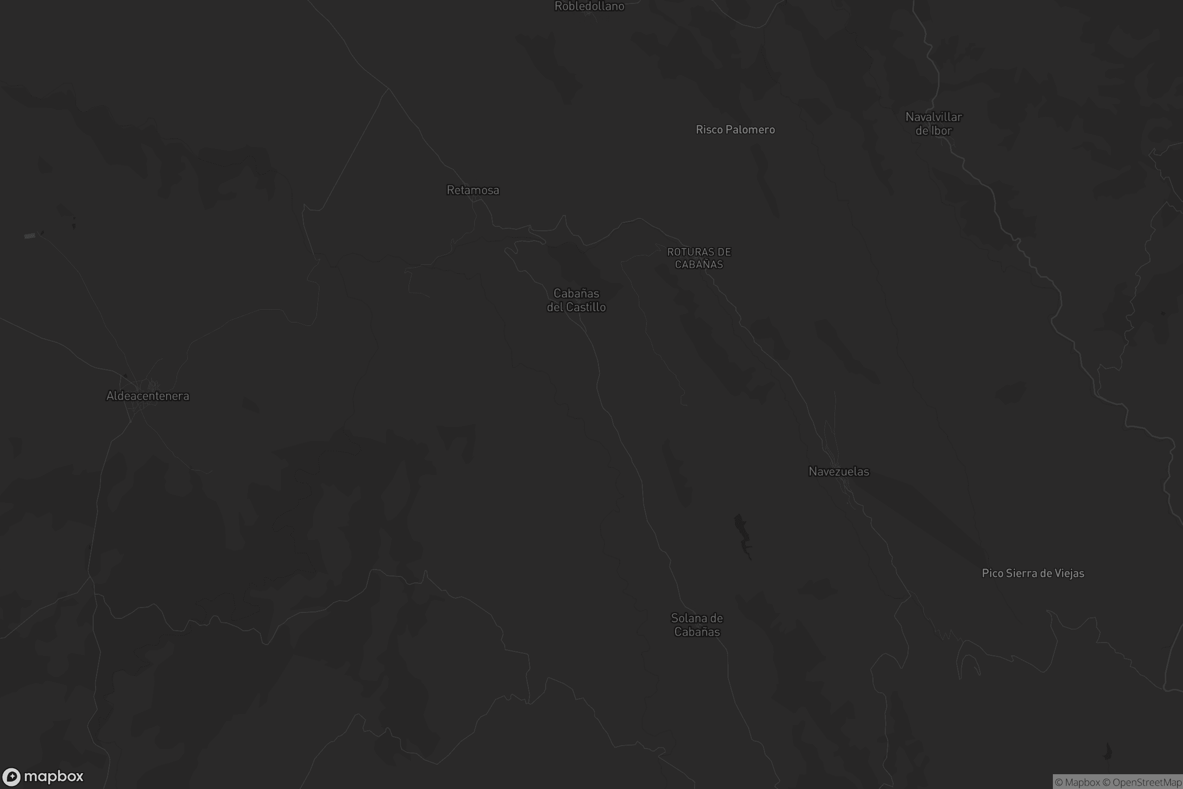 Mapa de Cabañas del Castillo