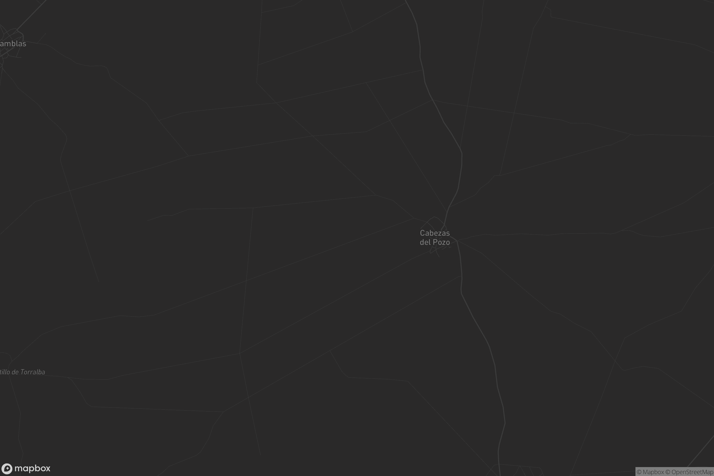 Mapa de Cabezas del Pozo