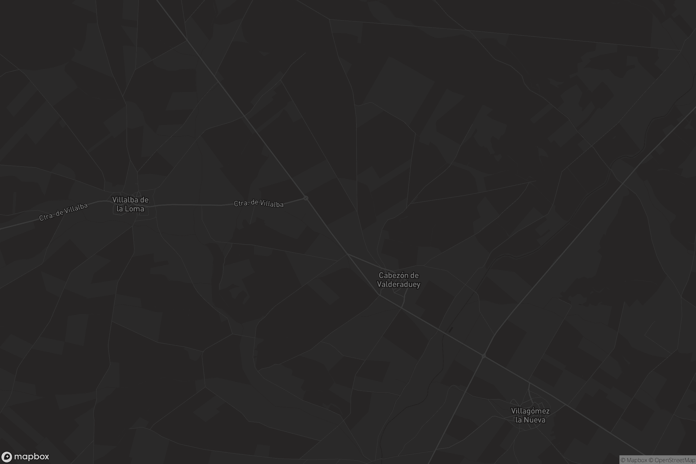 Mapa de Cabezón de Valderaduey