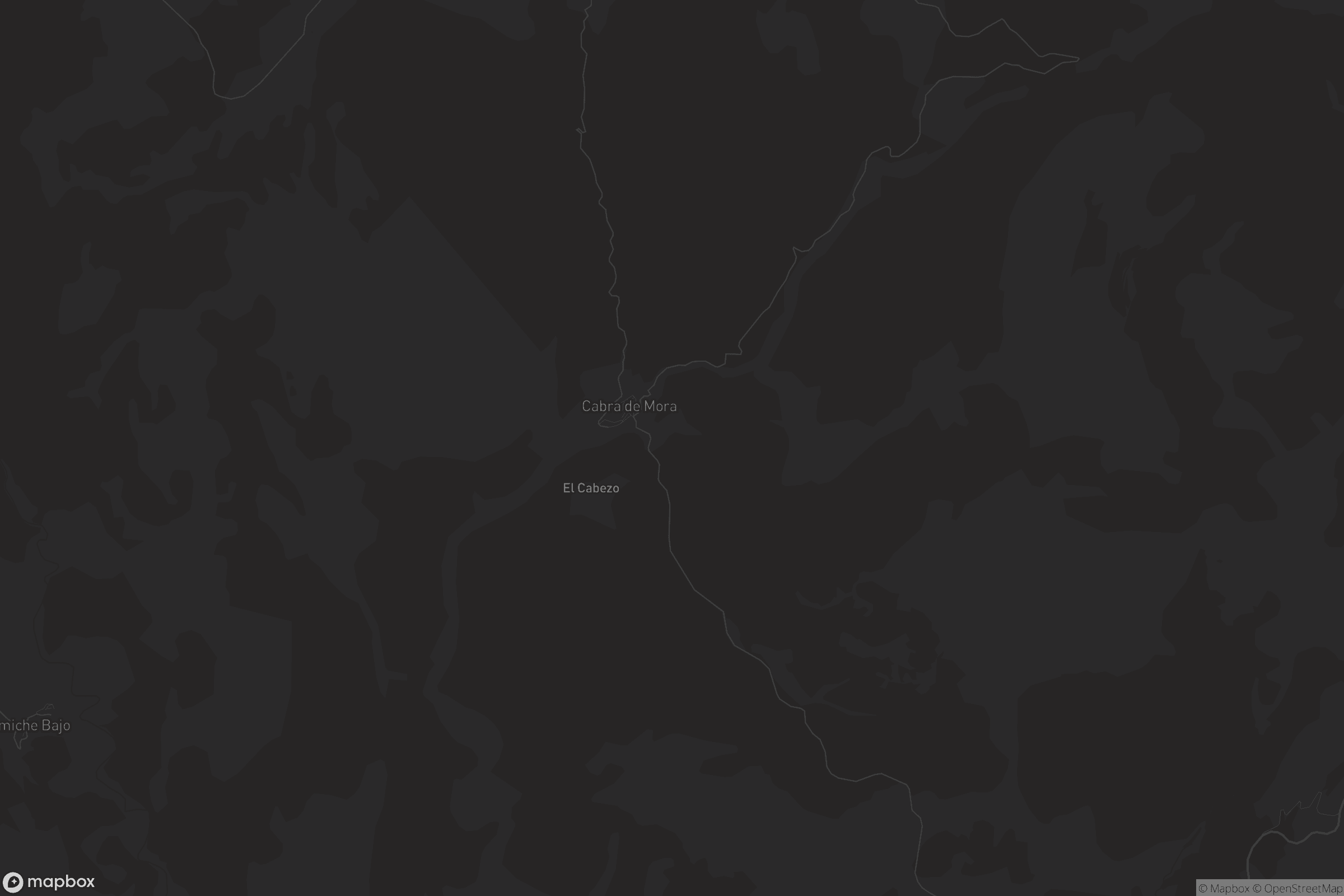 Mapa de Cabra de Mora