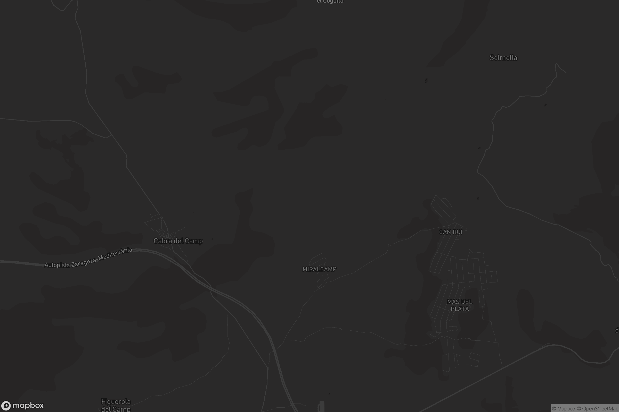 Mapa de Cabra del Camp