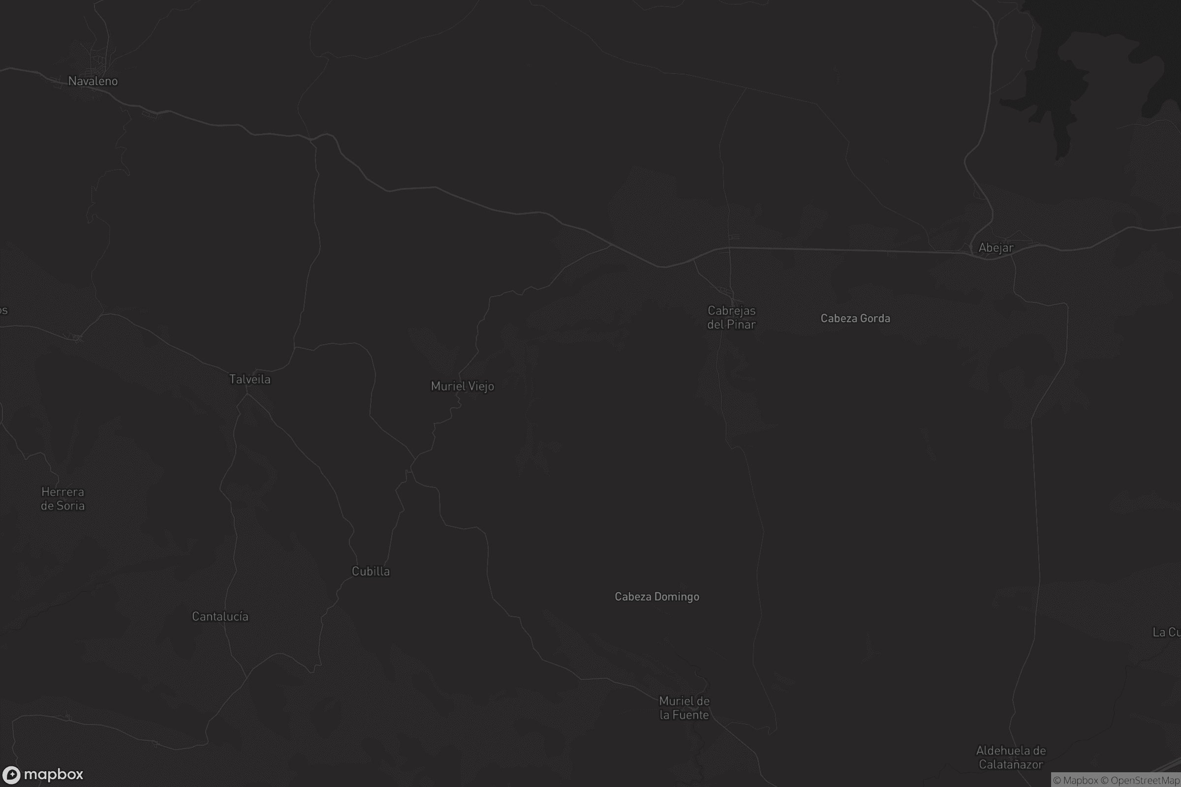 Mapa de Cabrejas del Pinar