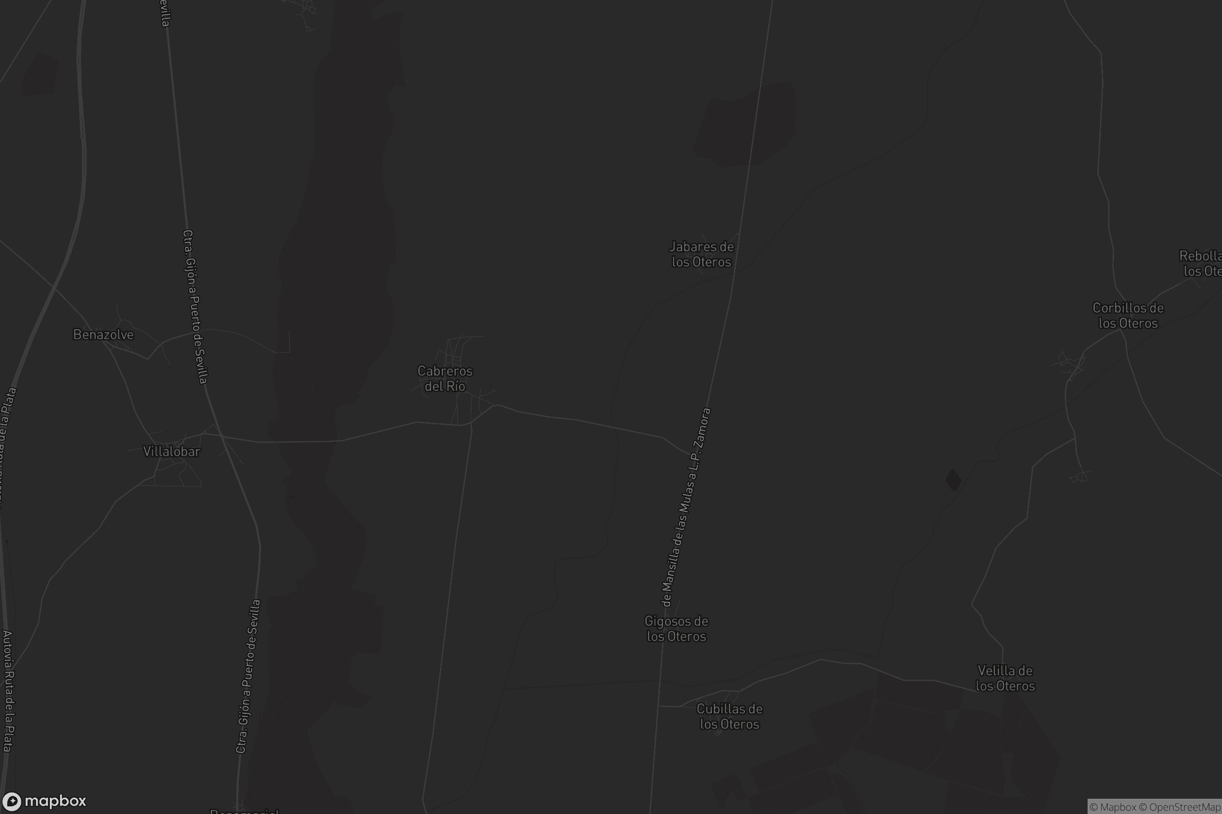 Mapa de Cabreros del Río