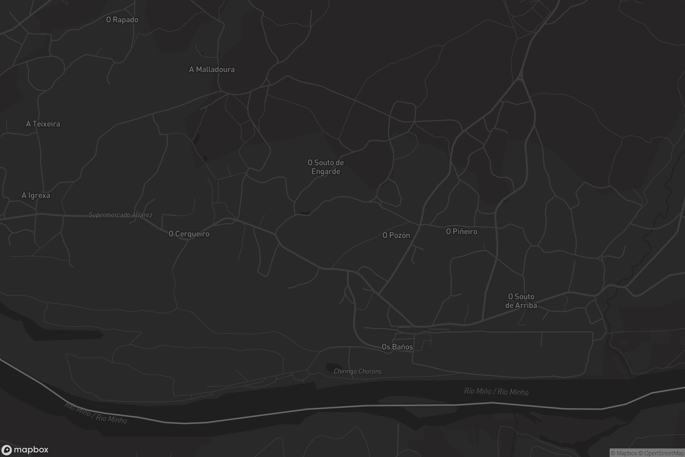 Mapa de Caldelas de Tui