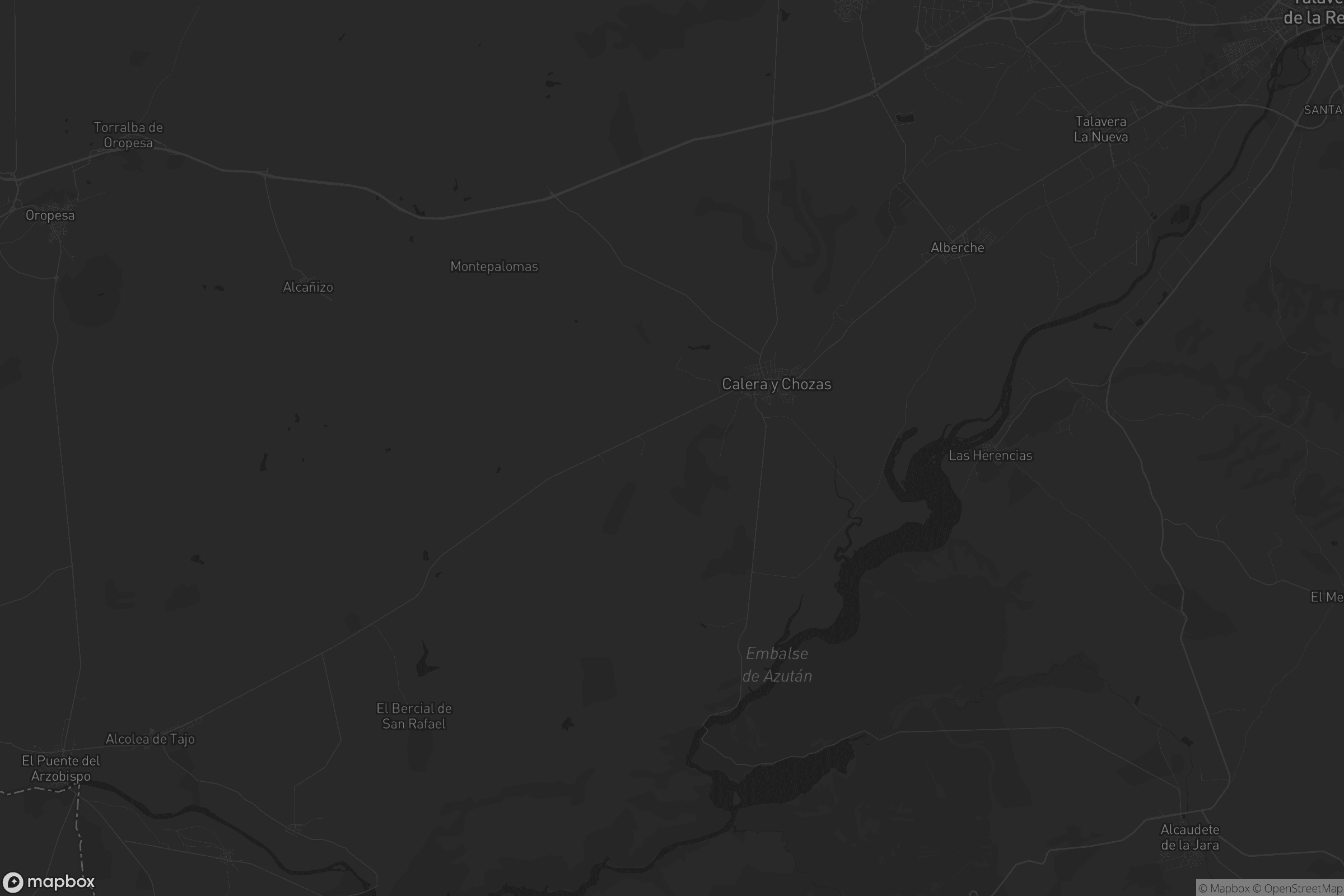 Mapa de Calera y Chozas