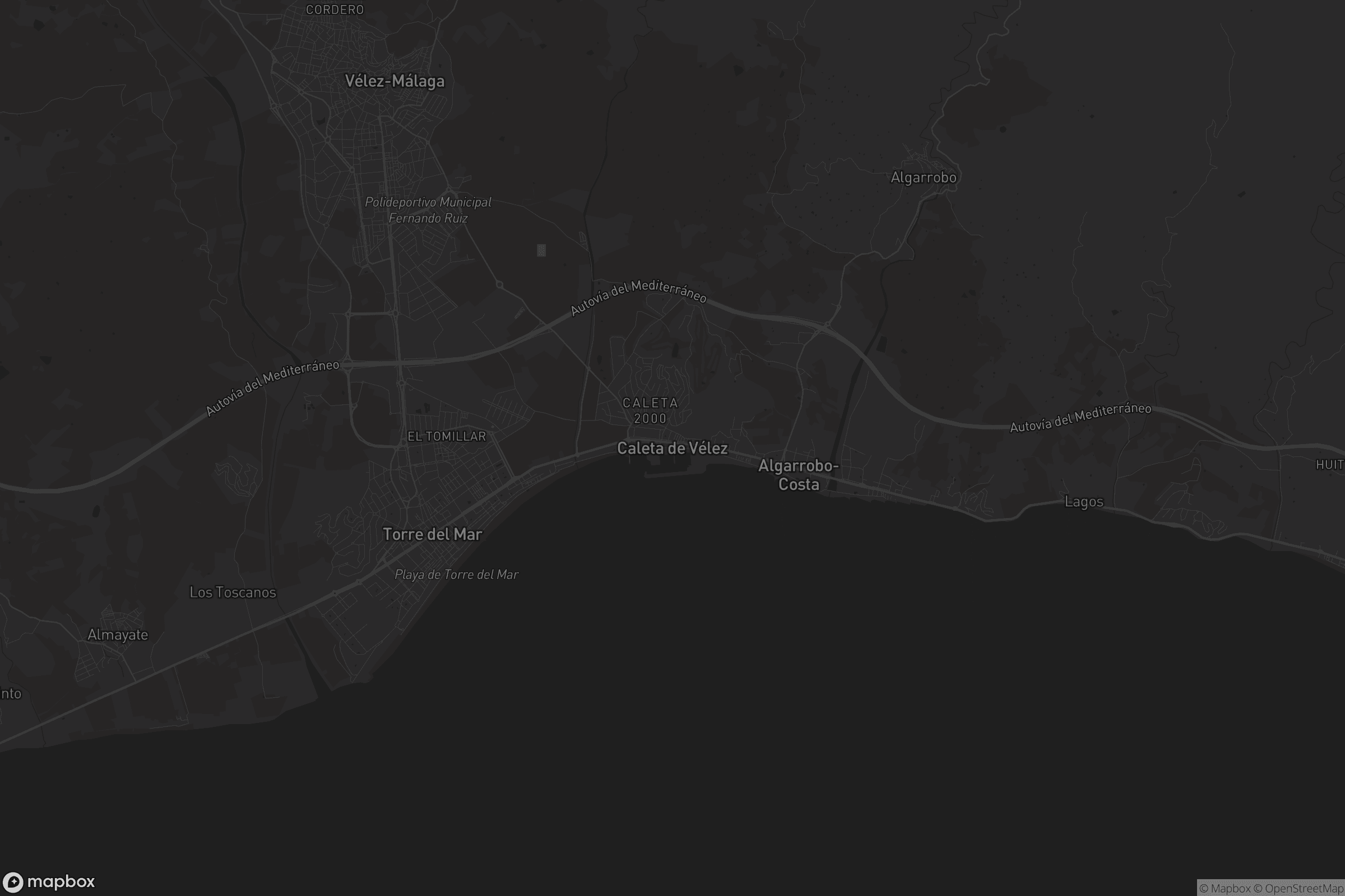 Mapa de Caleta de Vélez