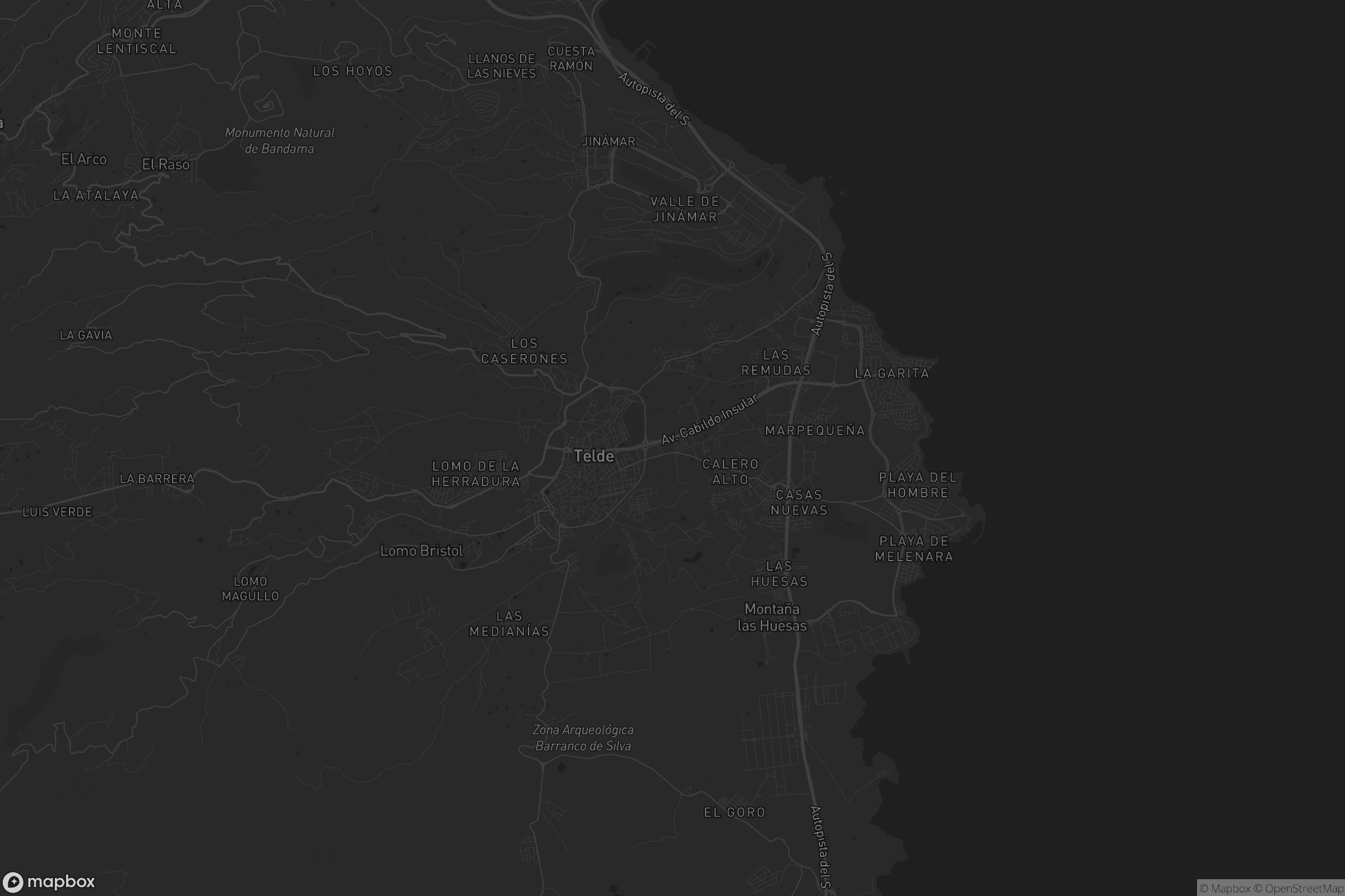 Mapa de Callejón del Castillo