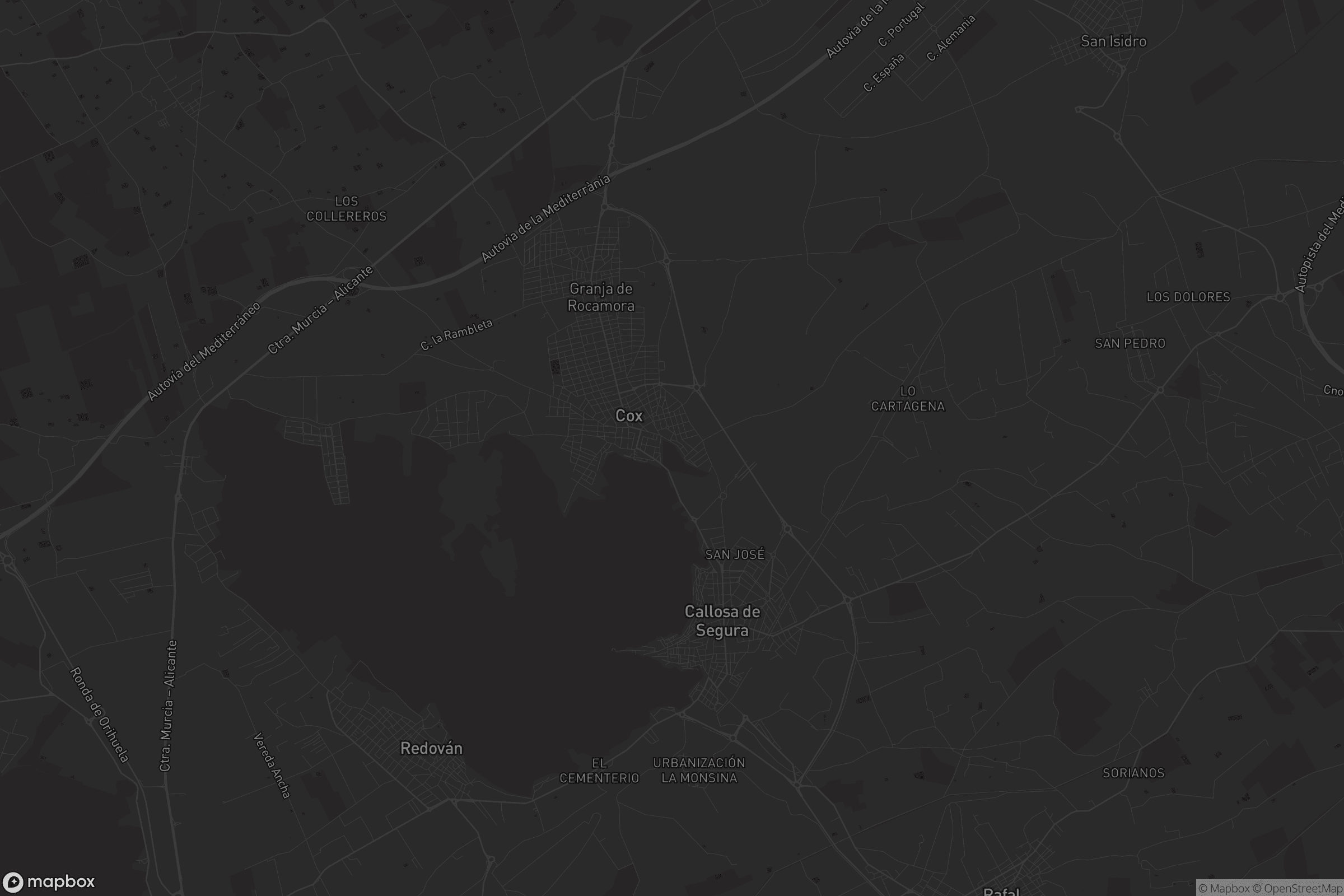 Mapa de Callosa de Segura