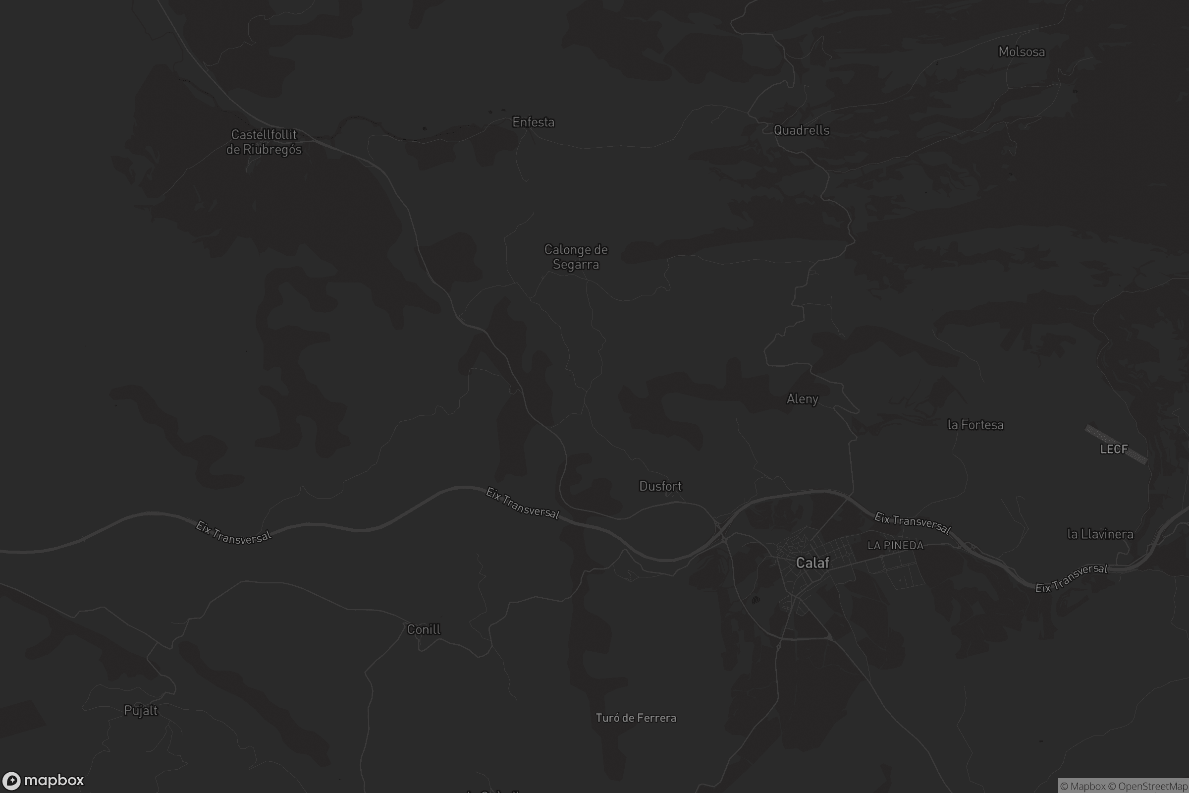 Mapa de Calonge de Segarra