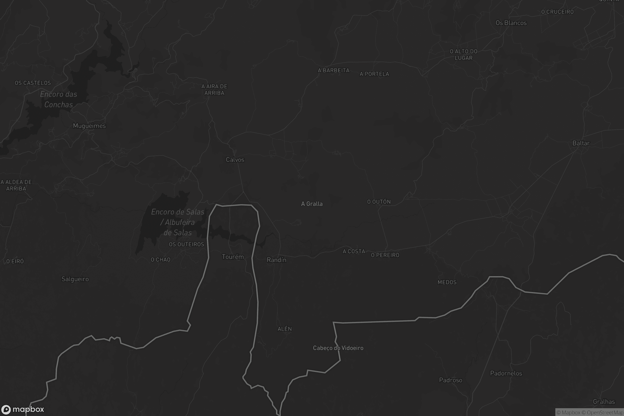 Mapa de Calvos de Randín