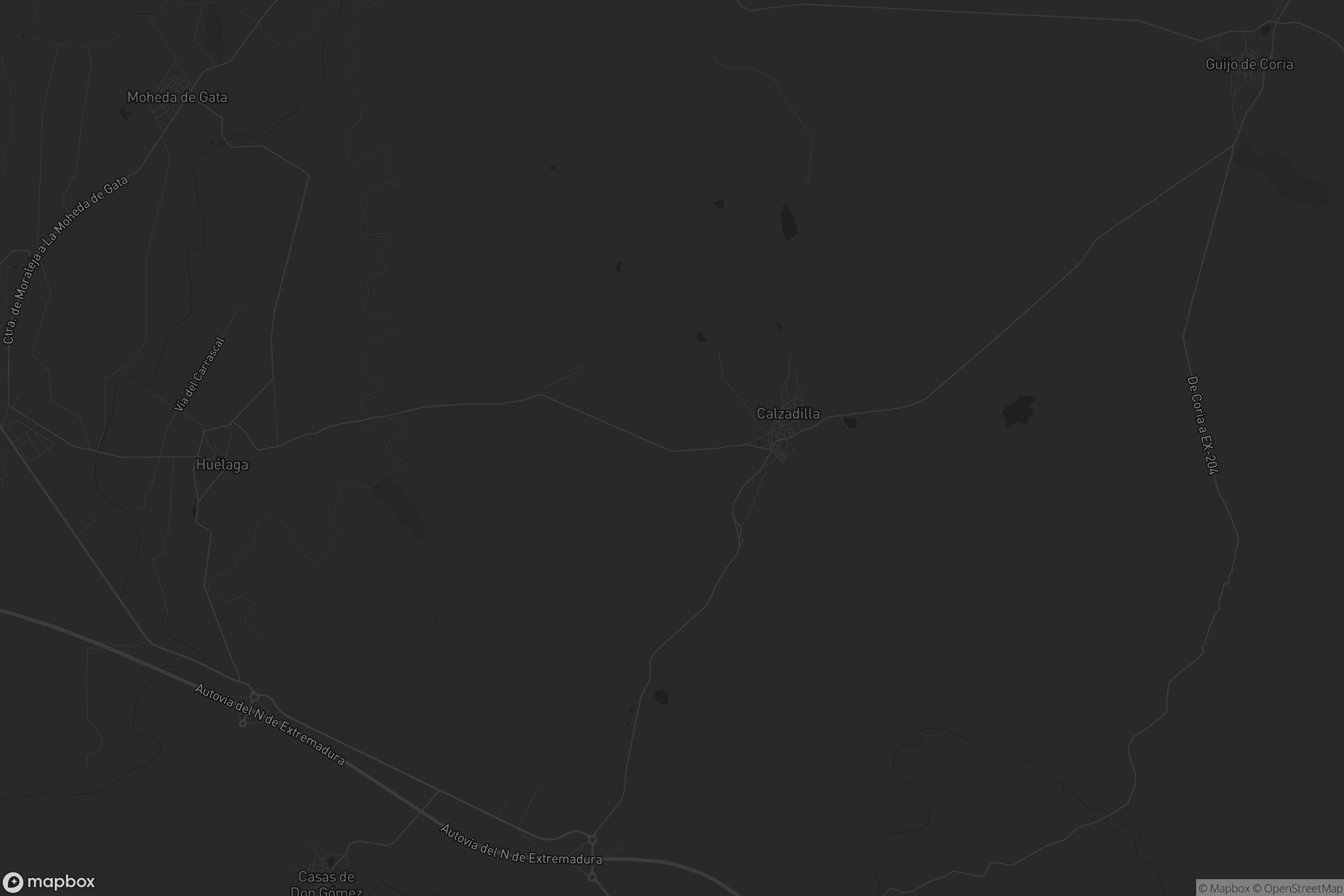 Mapa de Calzadilla