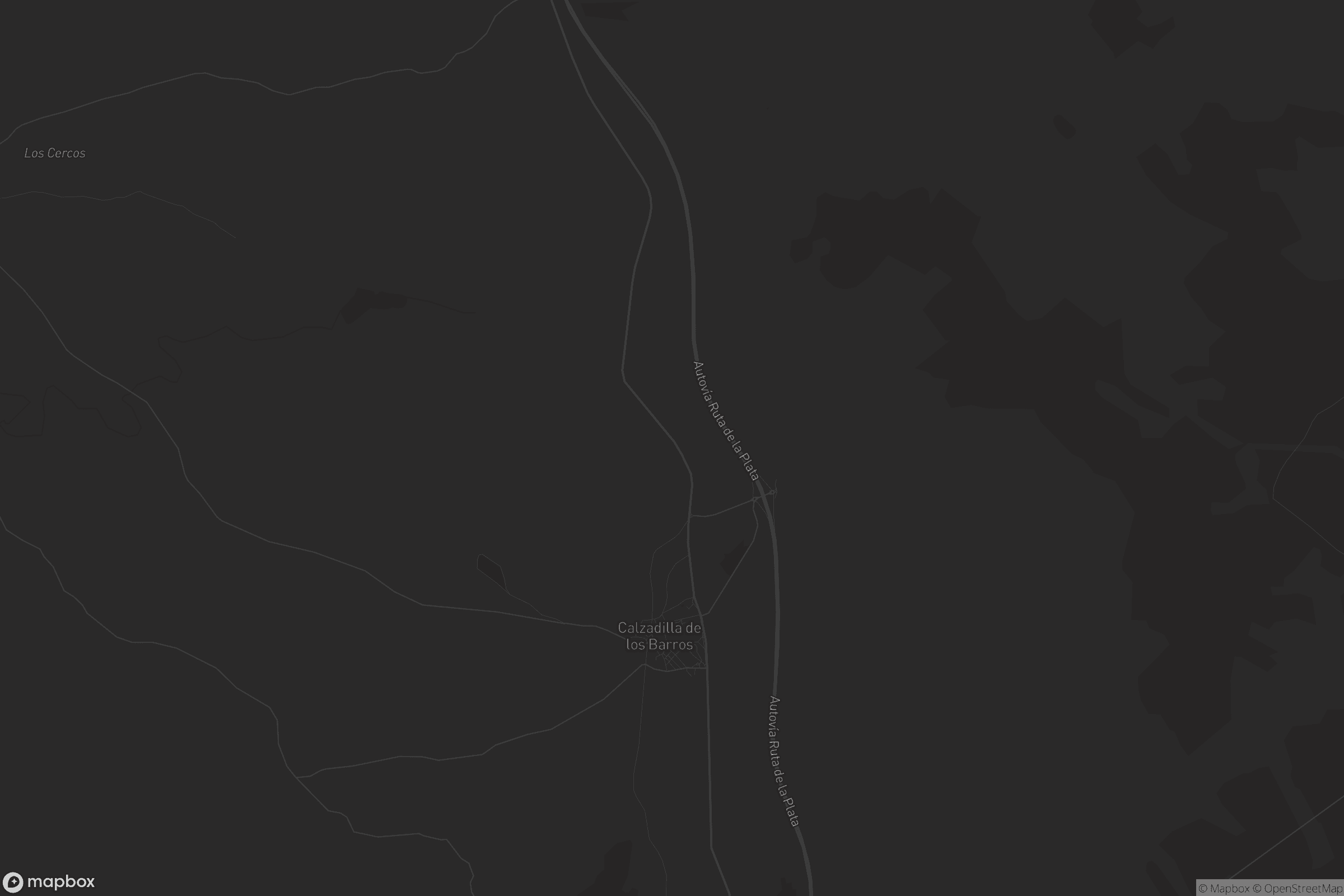 Mapa de Calzadilla de los Barros