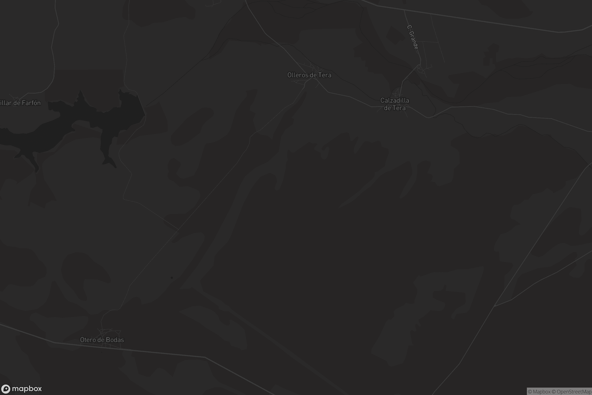 Mapa de Calzadilla de Tera