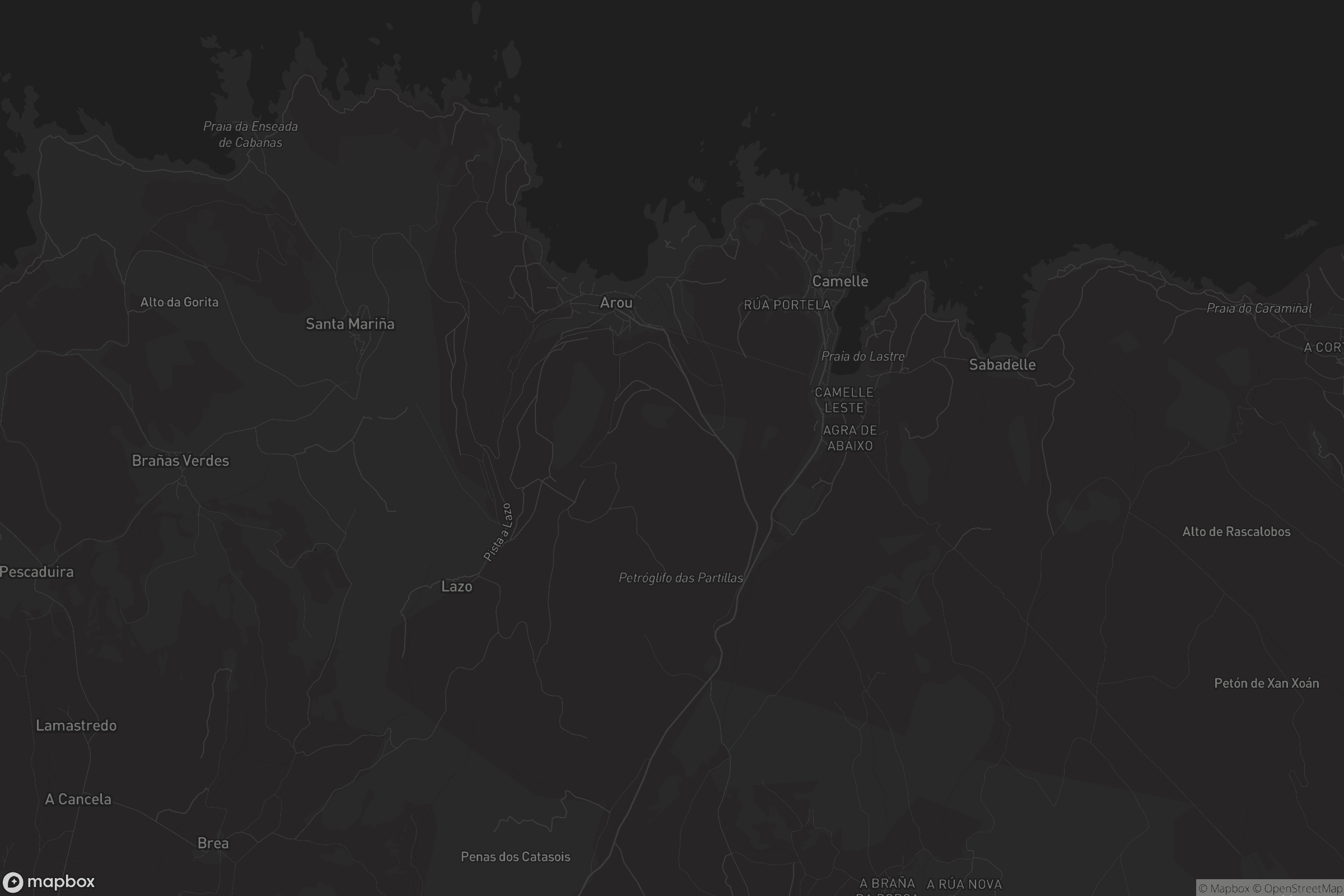 Mapa de Camelle