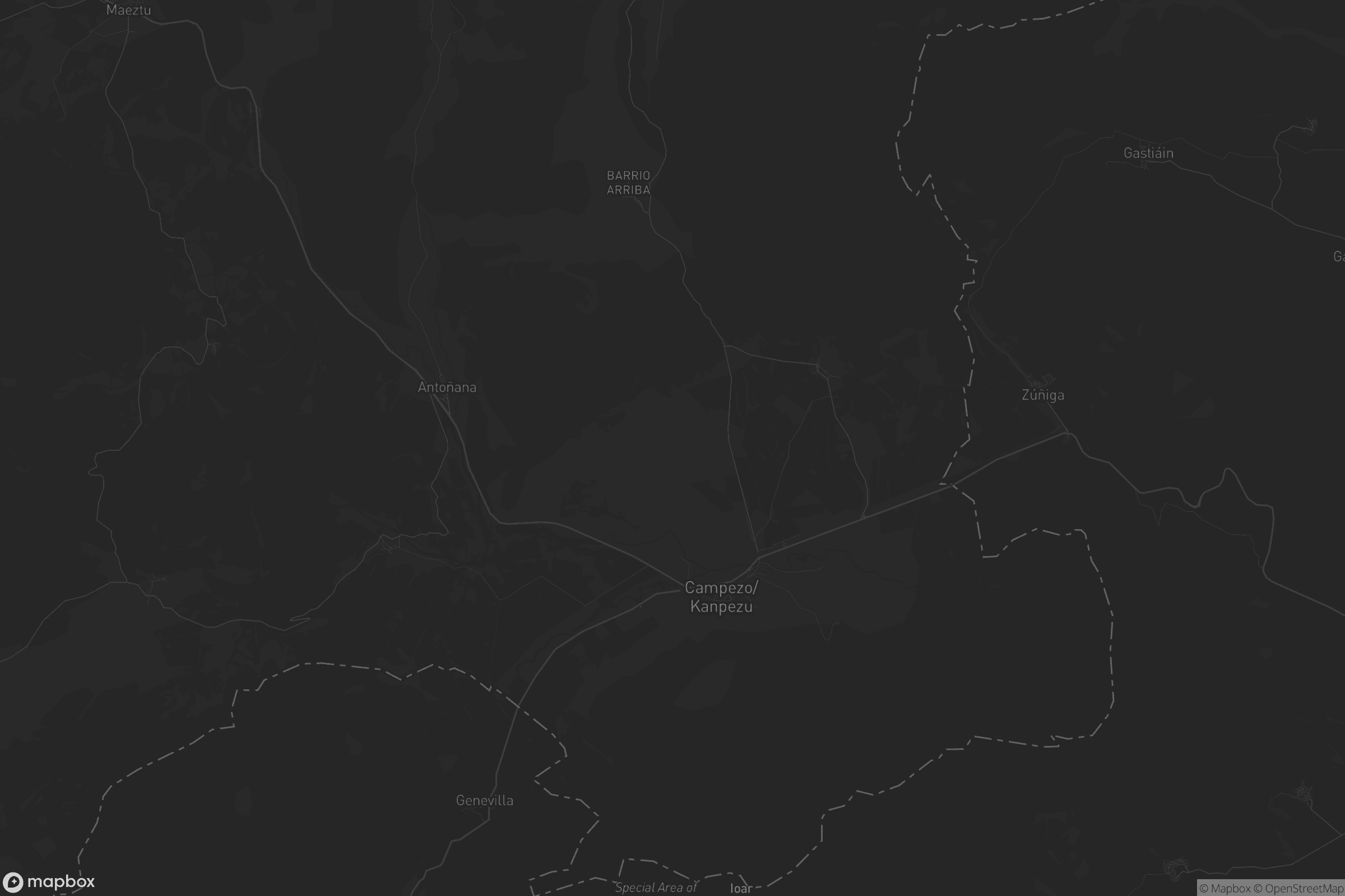 Mapa de Campezo / Kanpezu