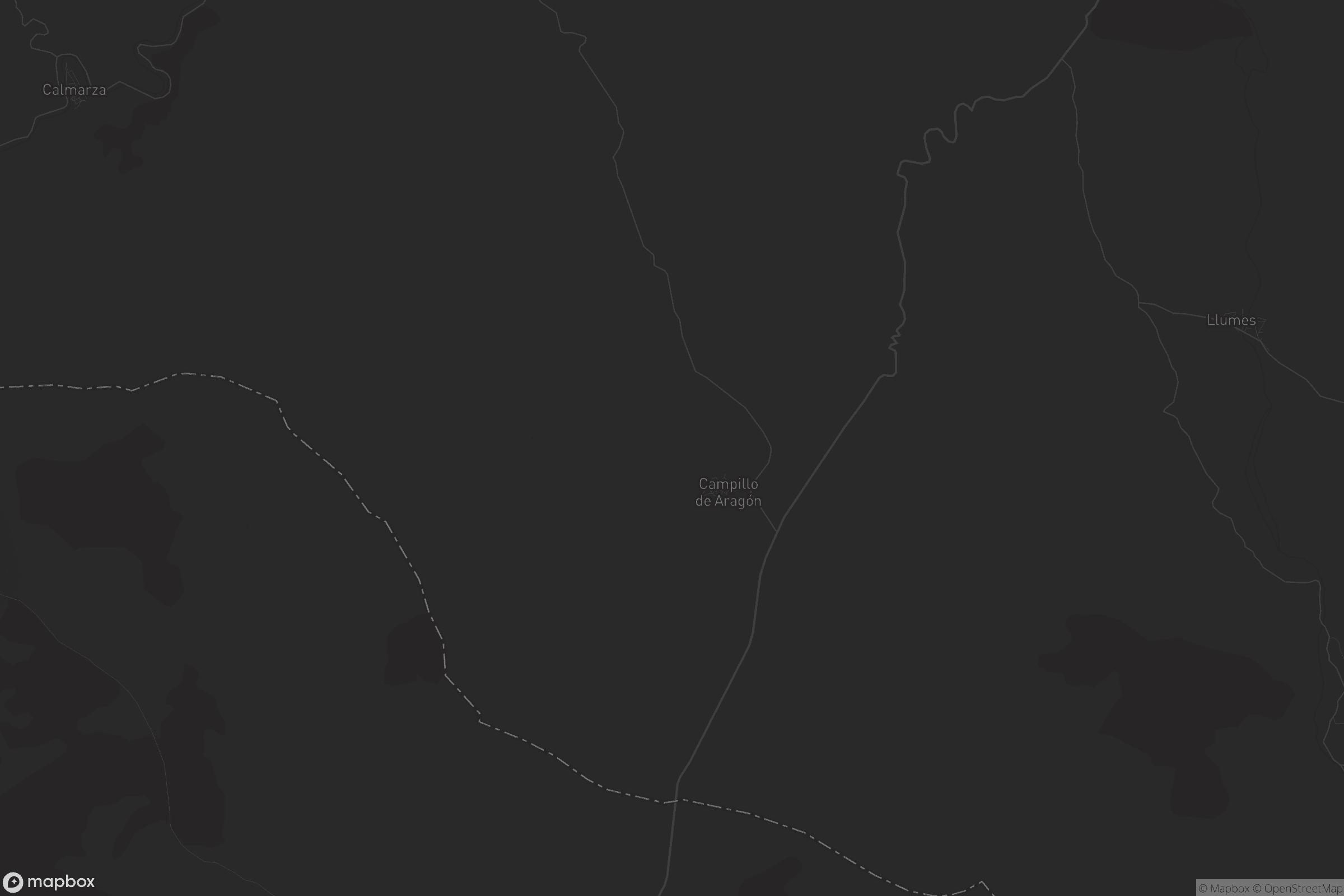 Mapa de Campillo de Aragón