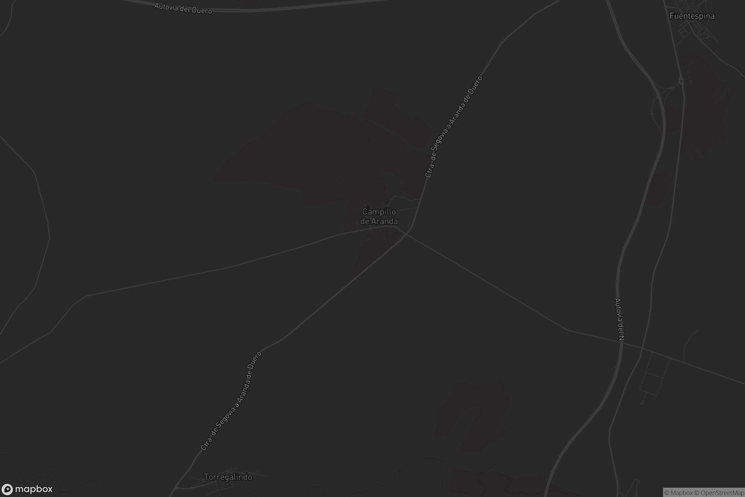 Mapa de Campillo de Aranda