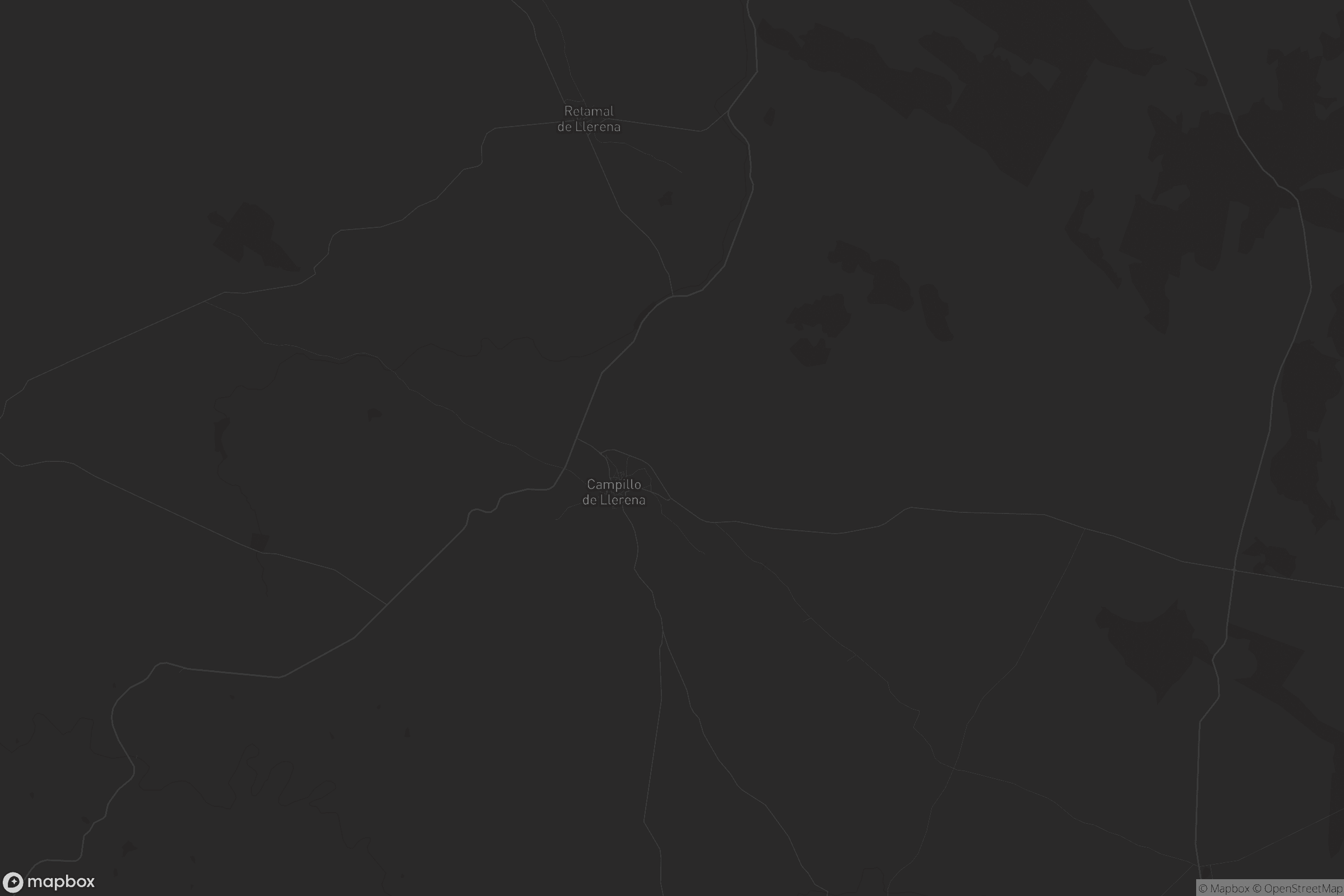 Mapa de Campillo de Llerena