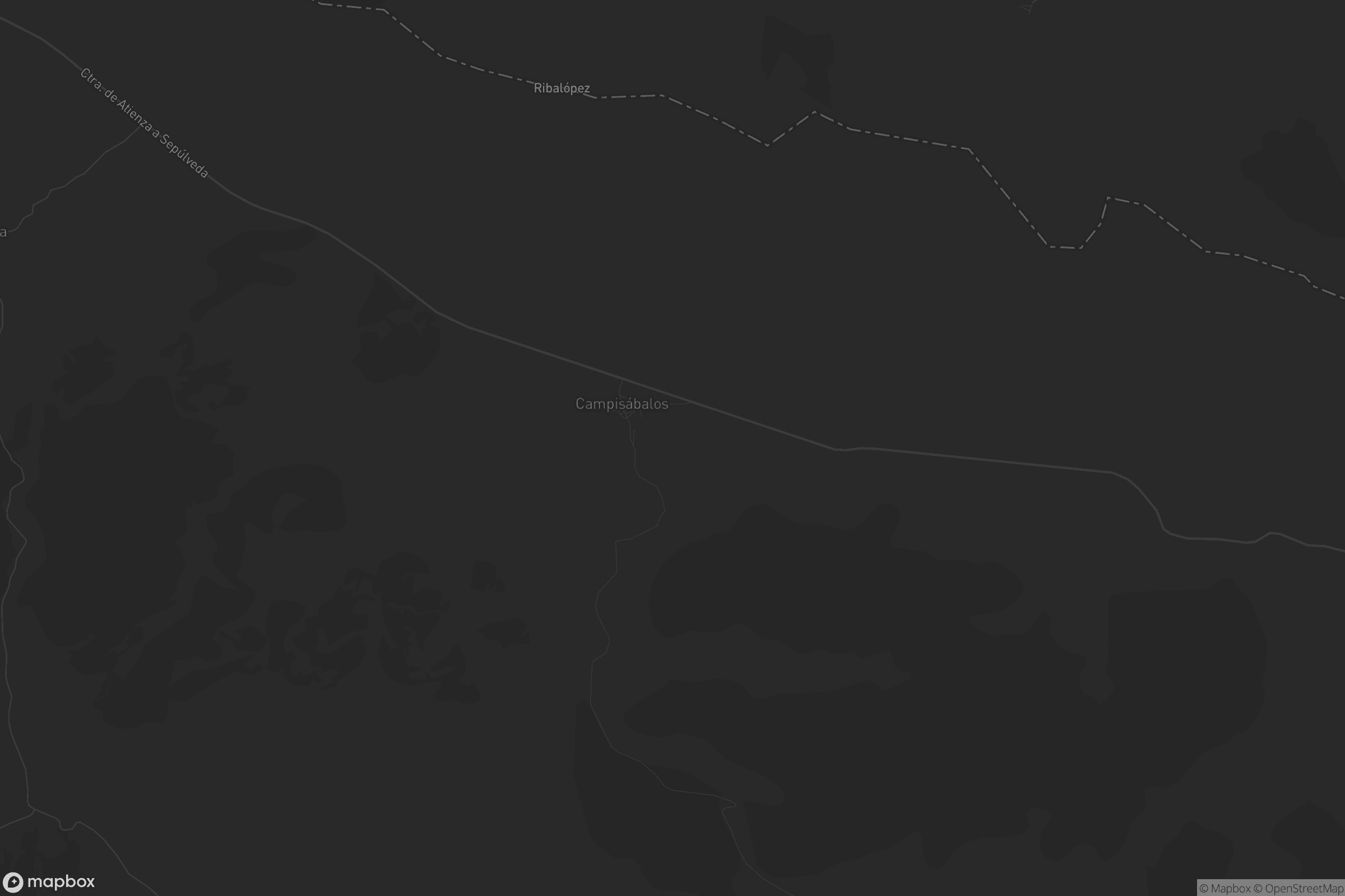 Mapa de Campisábalos