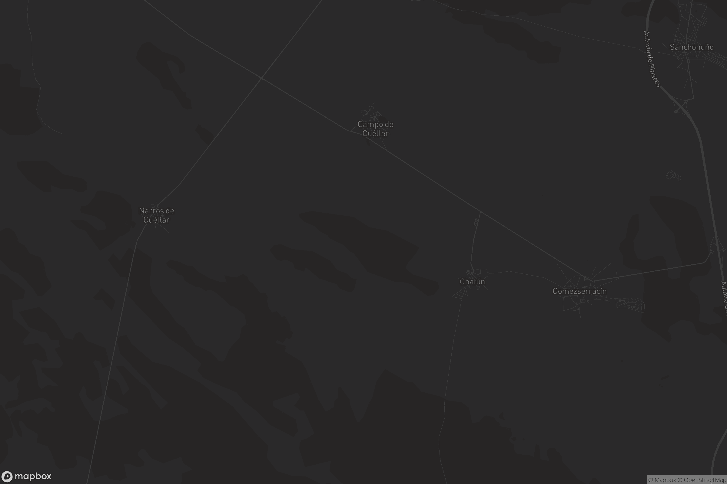 Mapa de Campo de Cuéllar