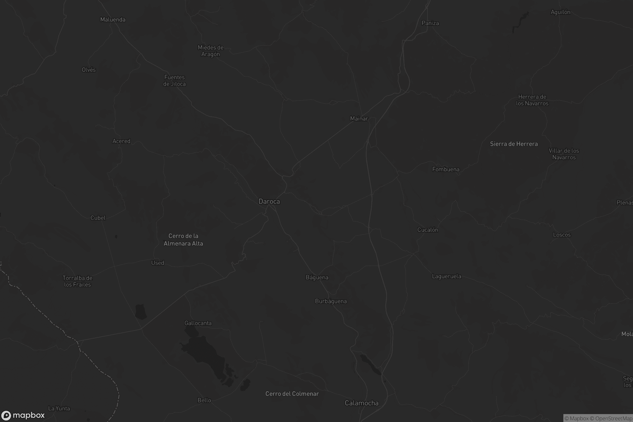 Mapa de Campo de Daroca