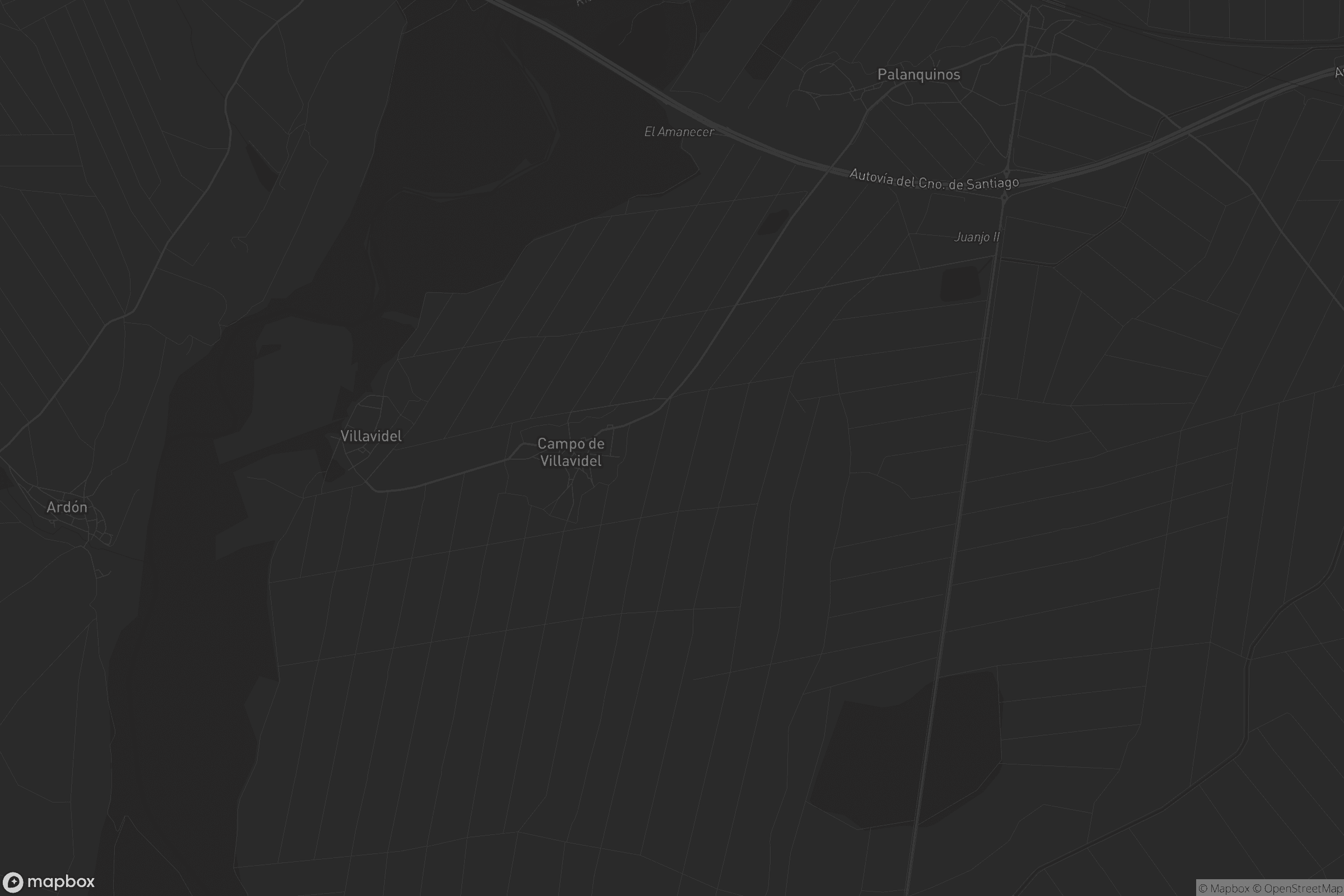 Mapa de Campo de Villavidel