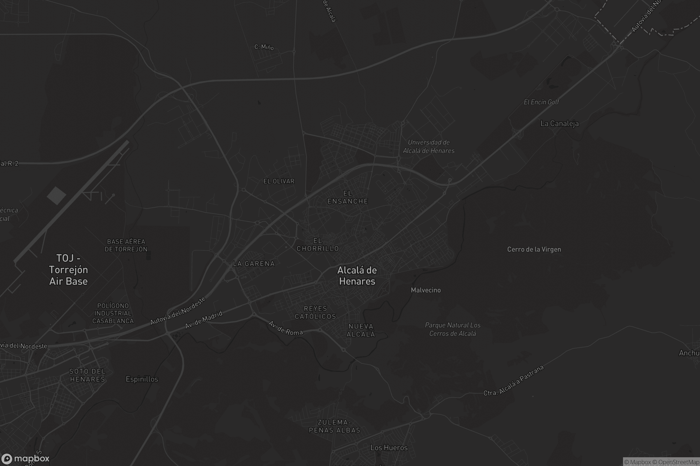 Mapa de Campo del Ángel