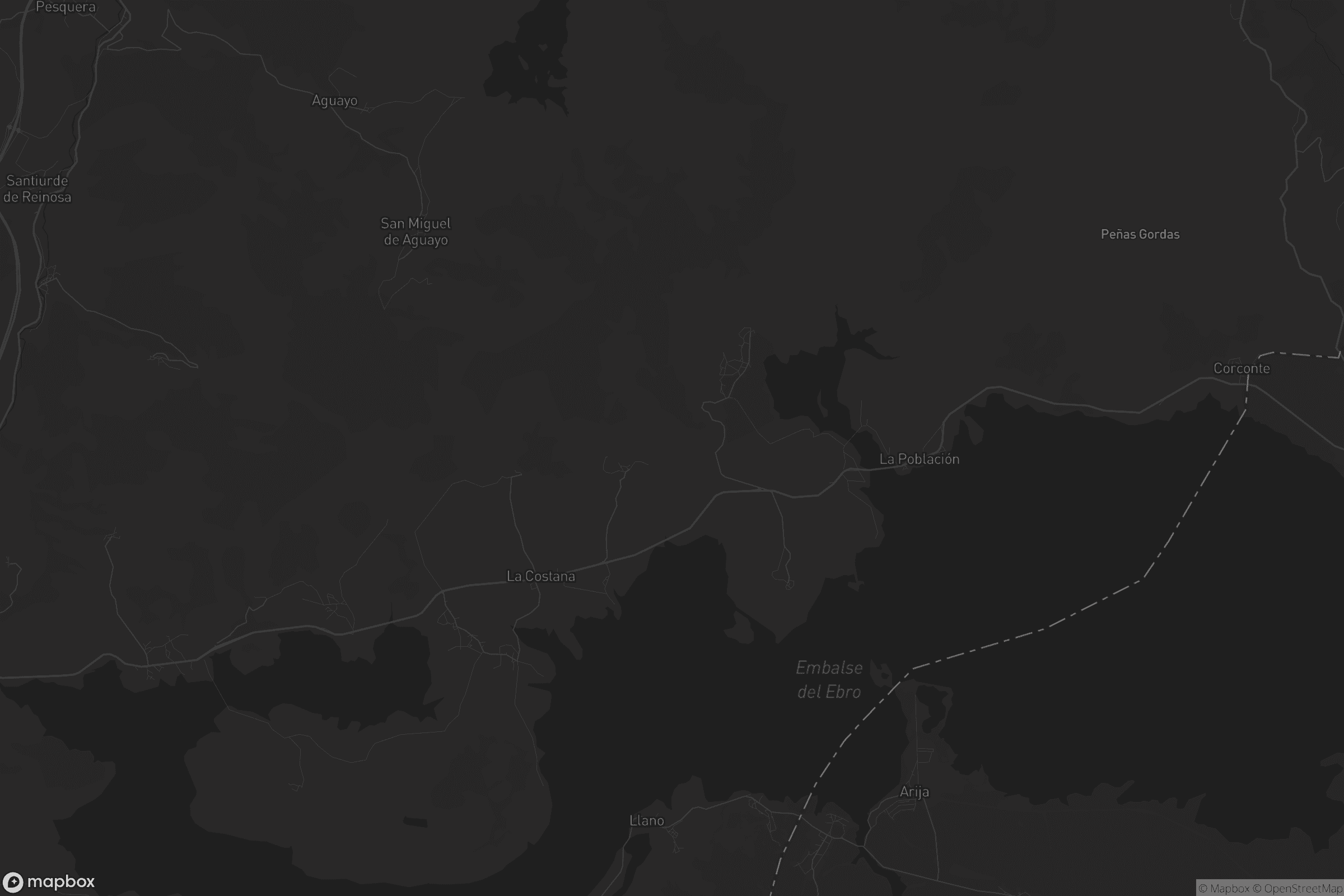 Mapa de Campoo de Yuso