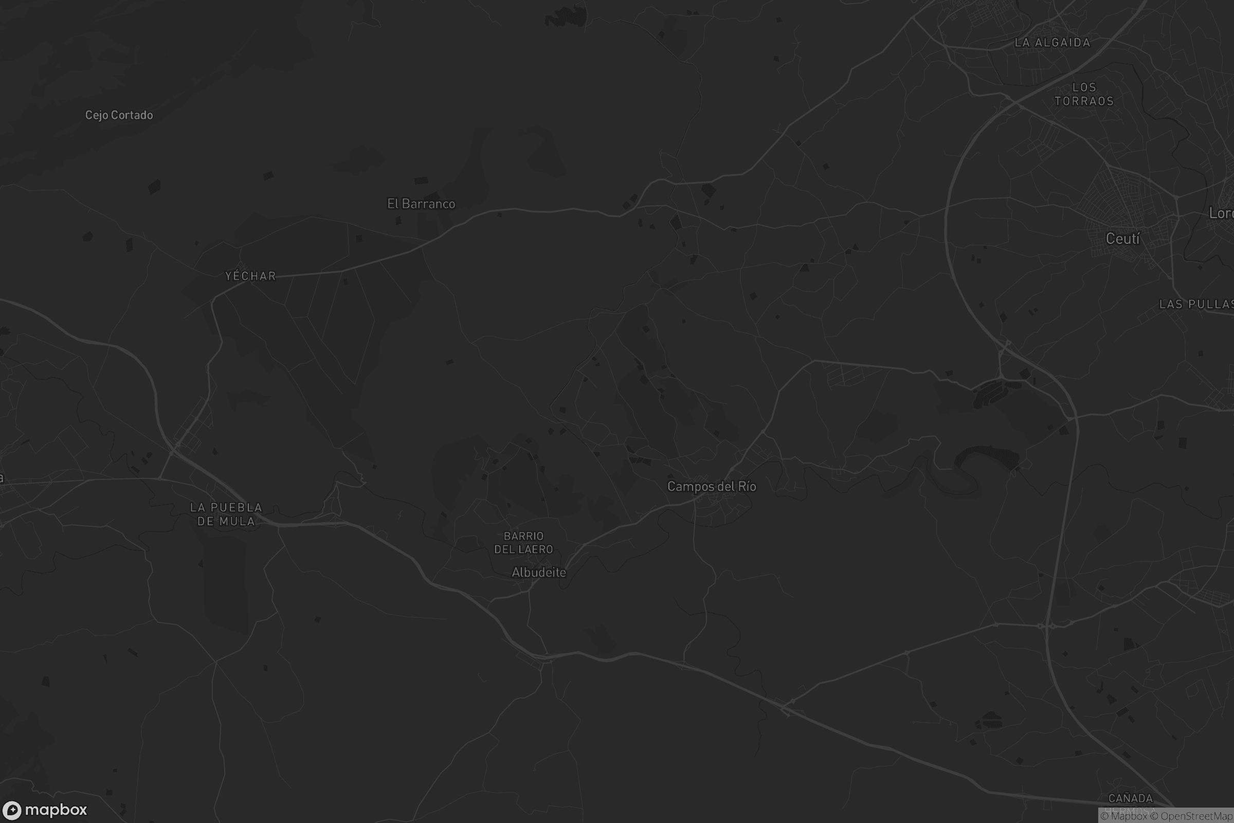 Mapa de Campos del Río