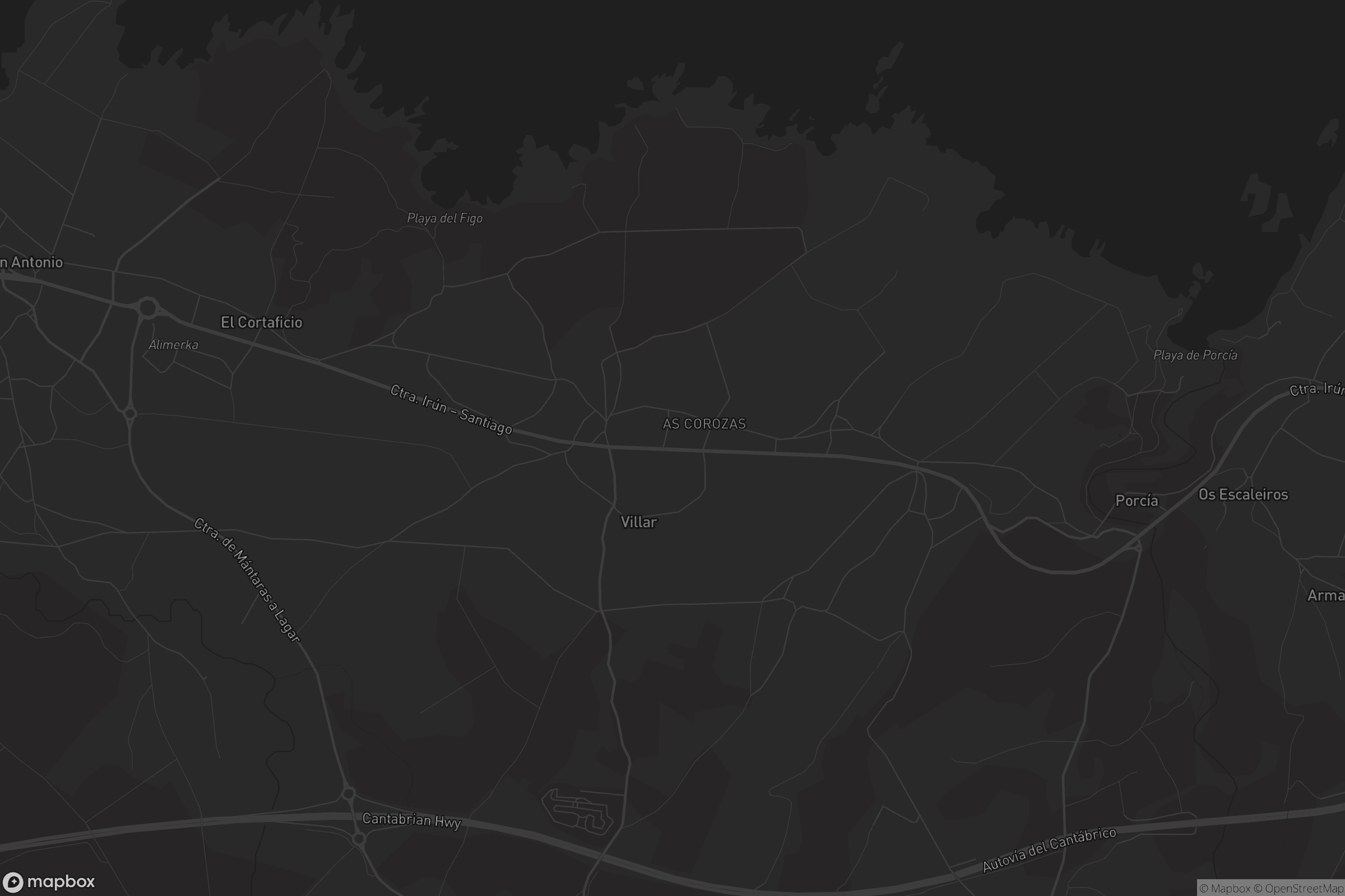 Mapa de Campos y Salave