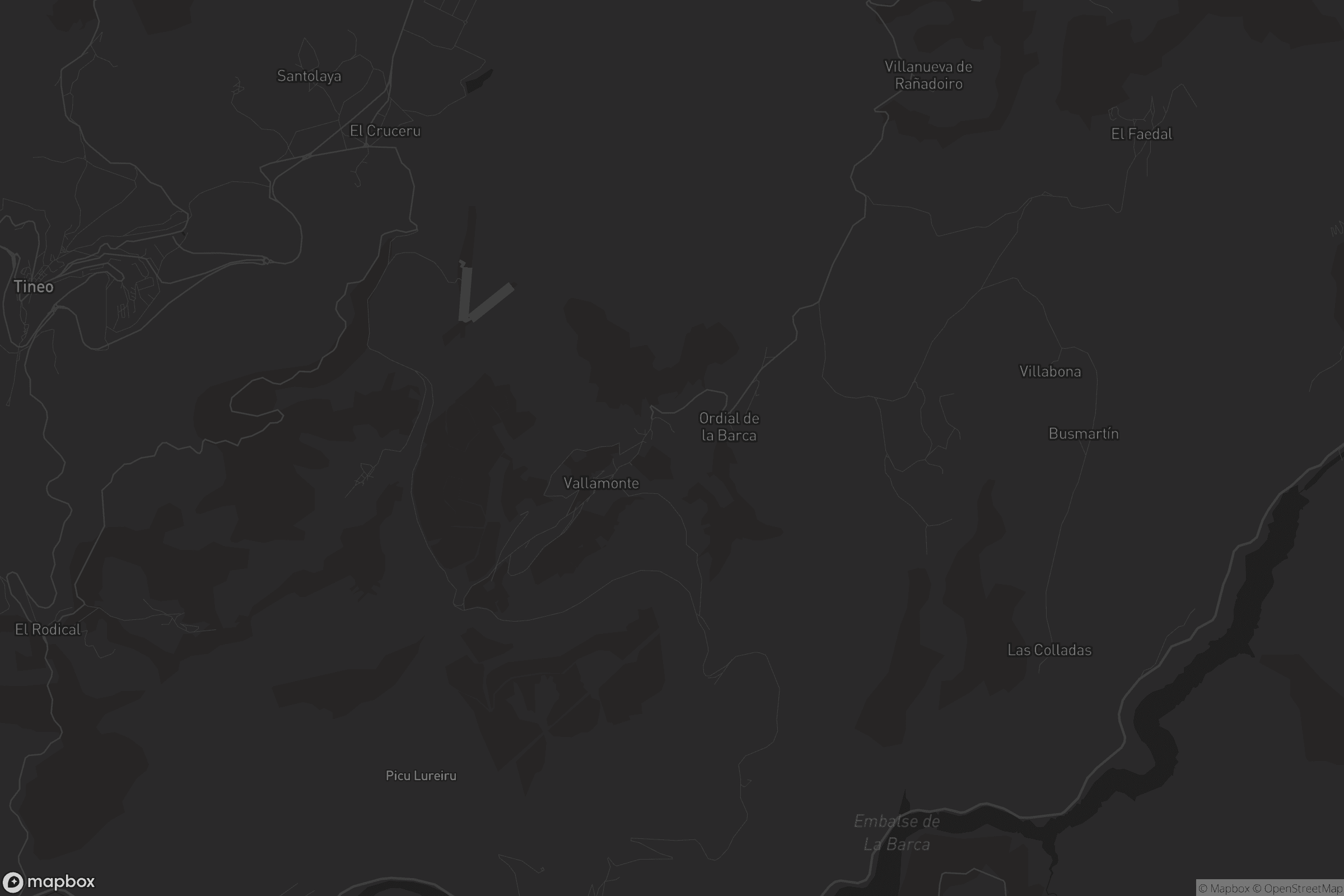 Mapa de Campucaldera