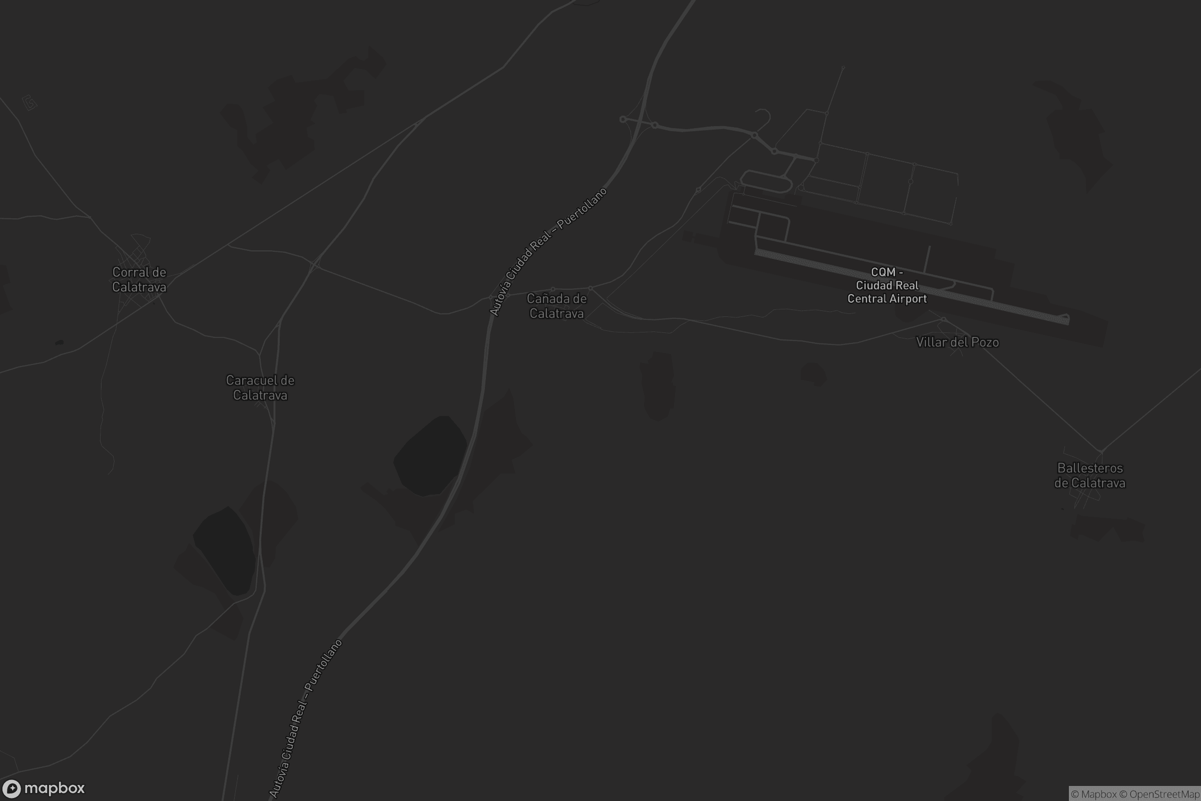 Mapa de Cañada de Calatrava