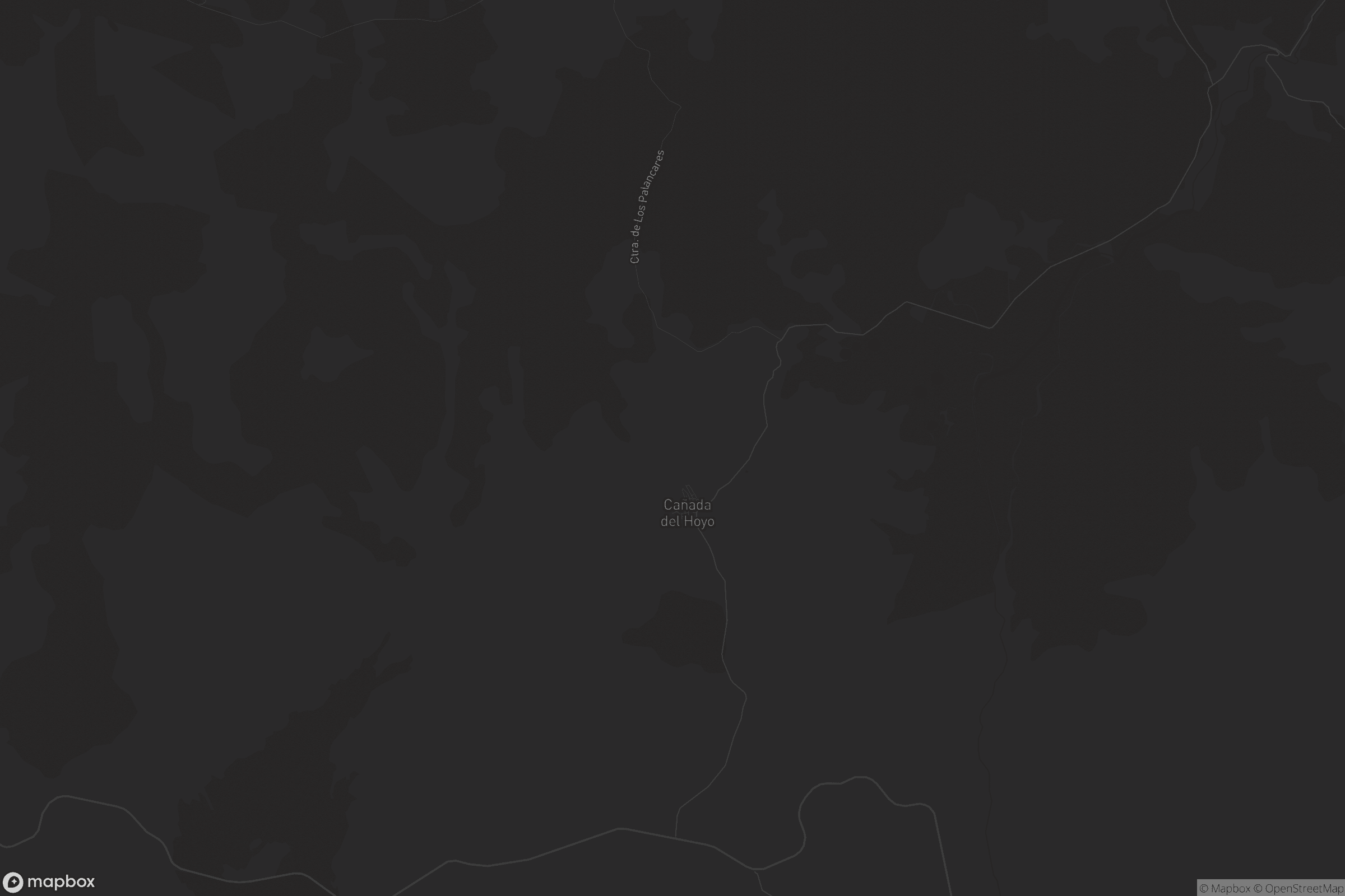 Mapa de Cañada del Hoyo