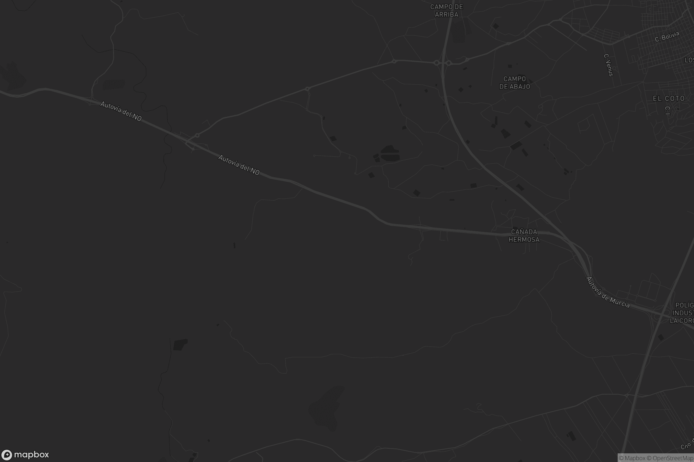 Mapa de Cañada Hermosa