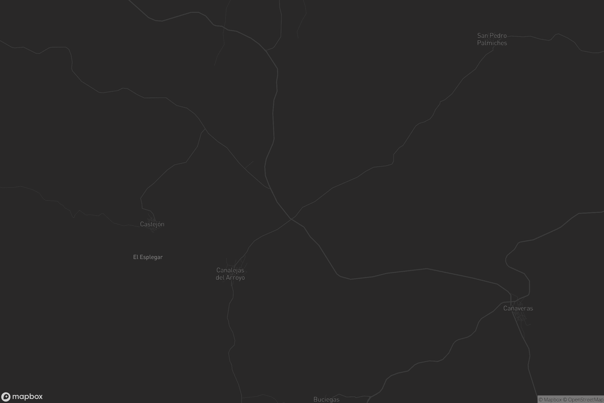 Mapa de Canalejas del Arroyo