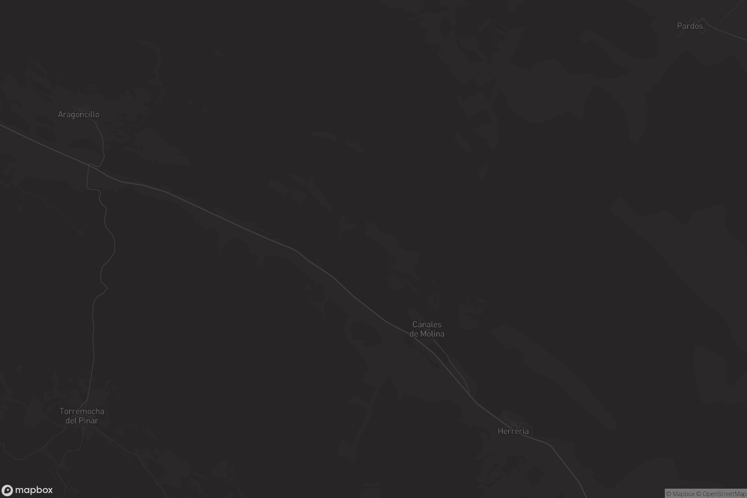 Mapa de Canales de Molina