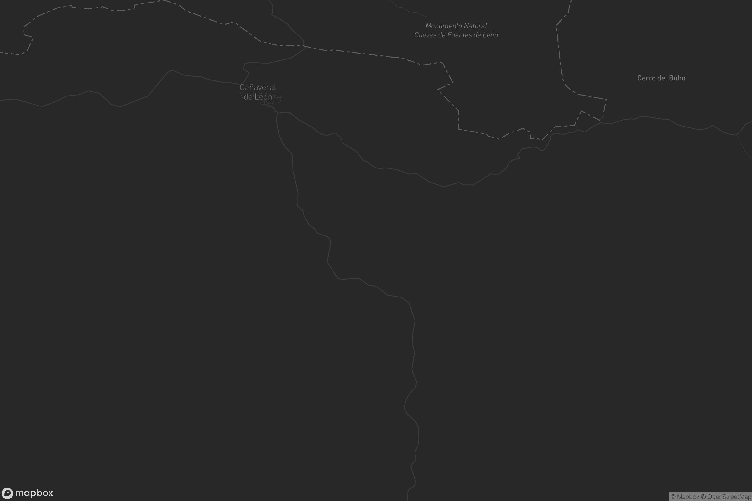 Mapa de Cañaveral de León