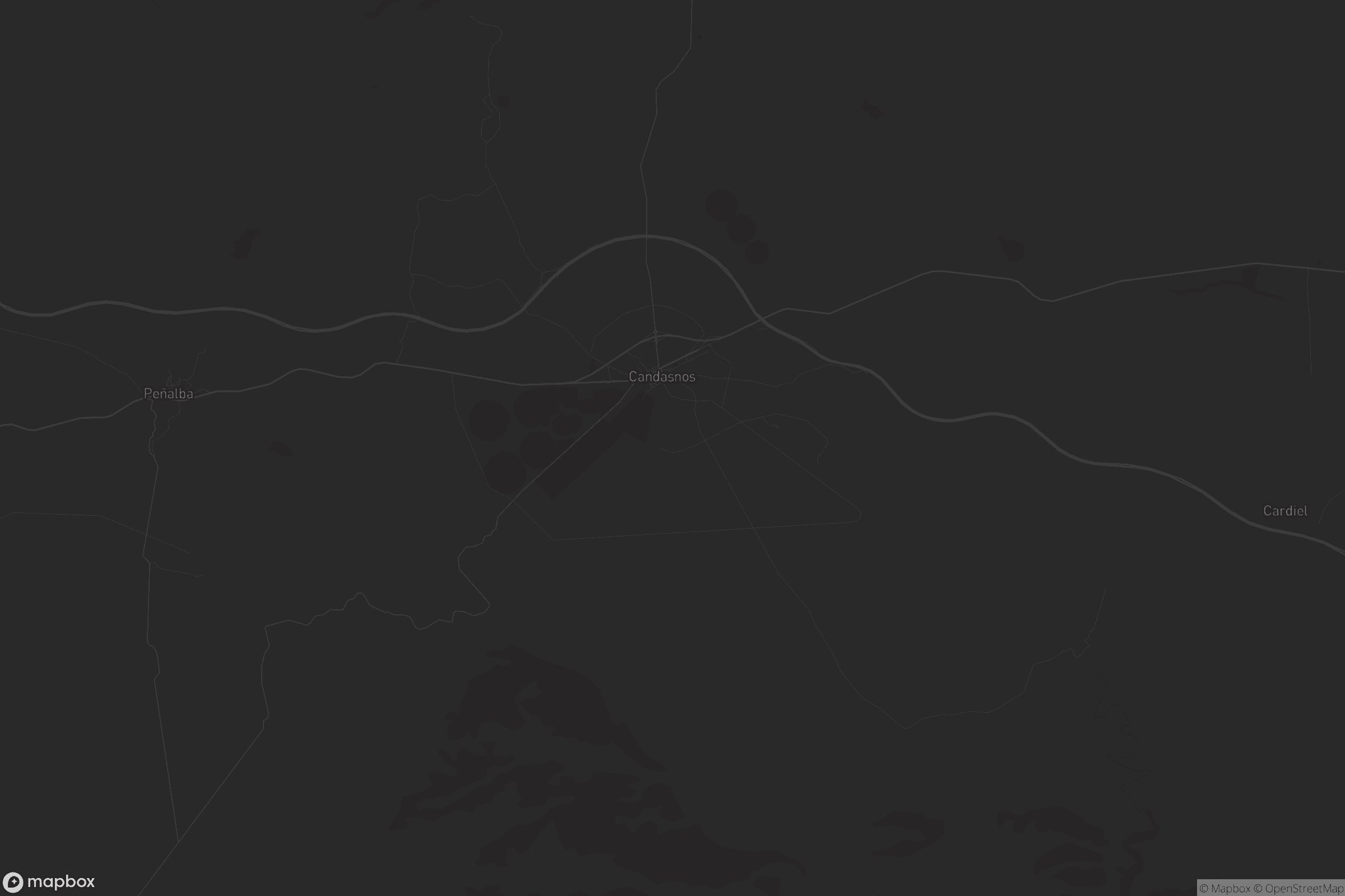 Mapa de Candasnos