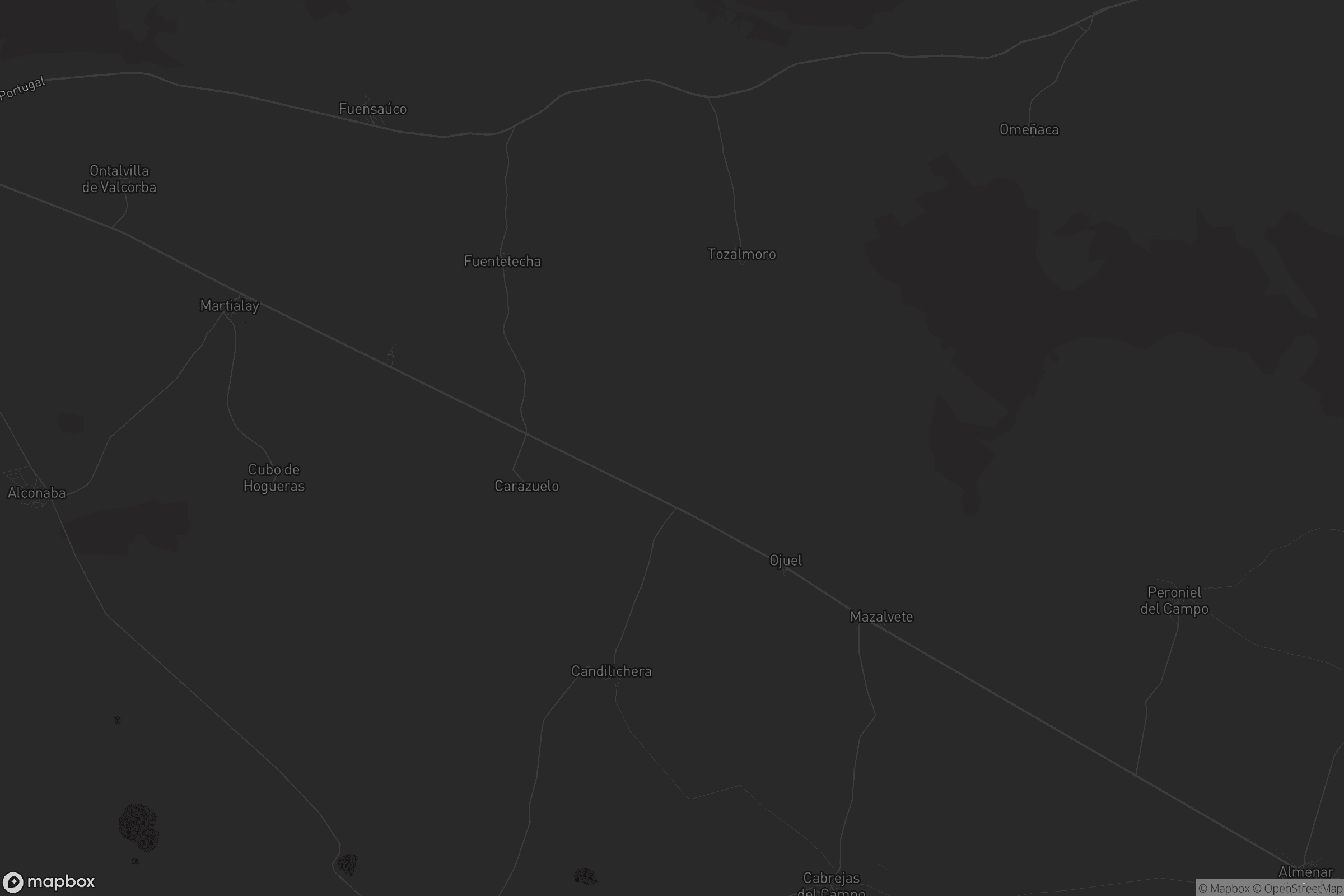 Mapa de Candilichera