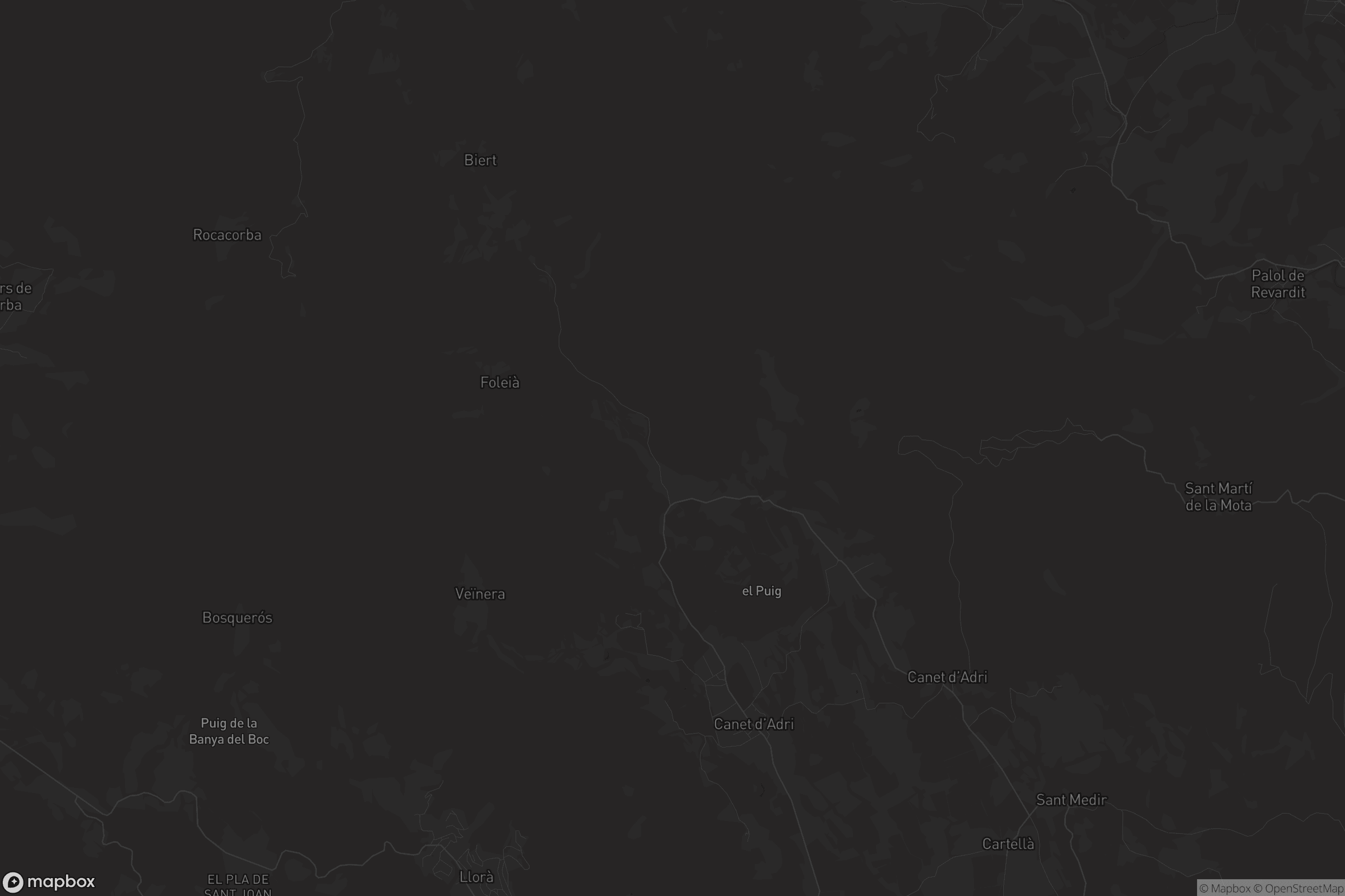 Mapa de Canet d'Adri