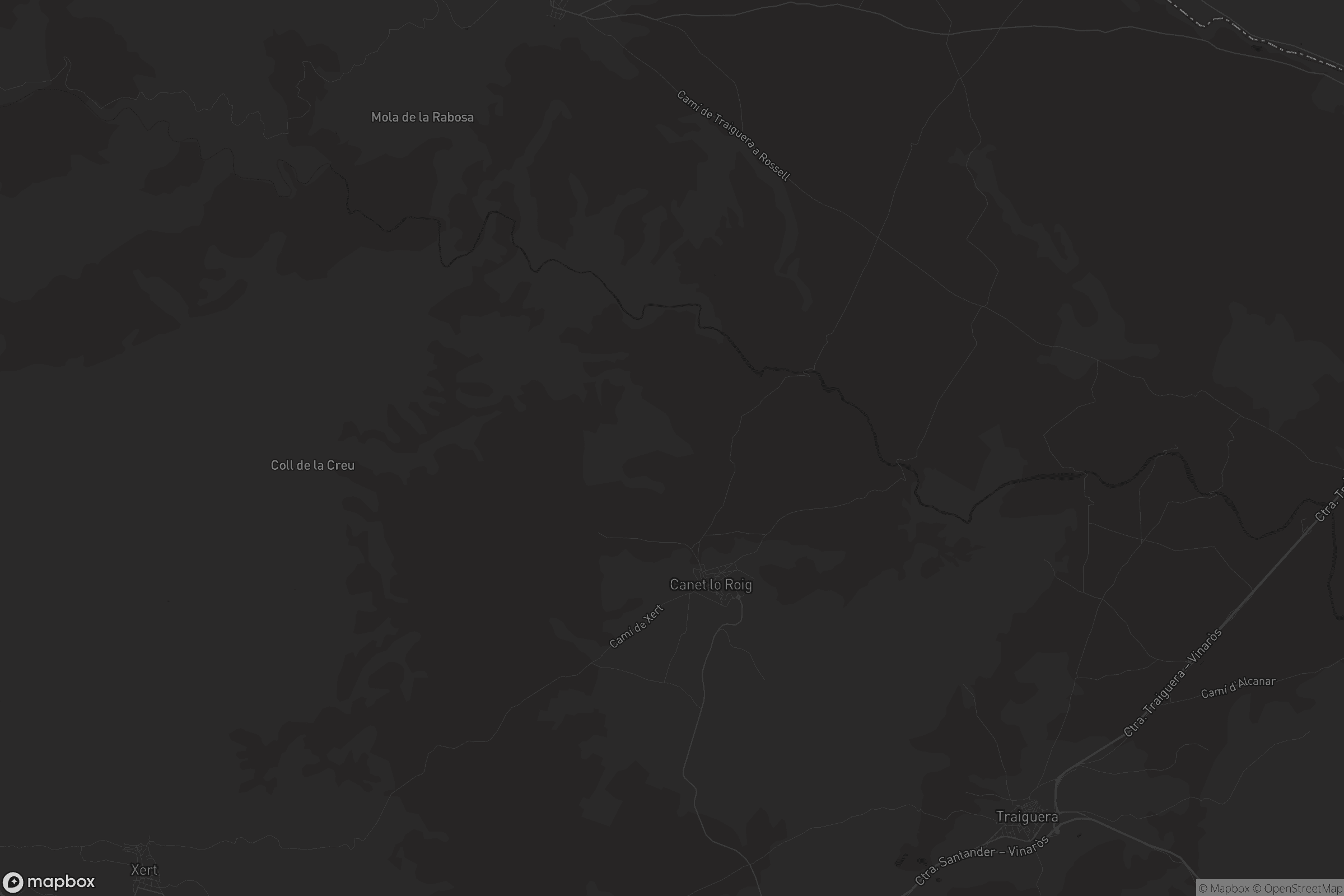 Mapa de Canet lo Roig