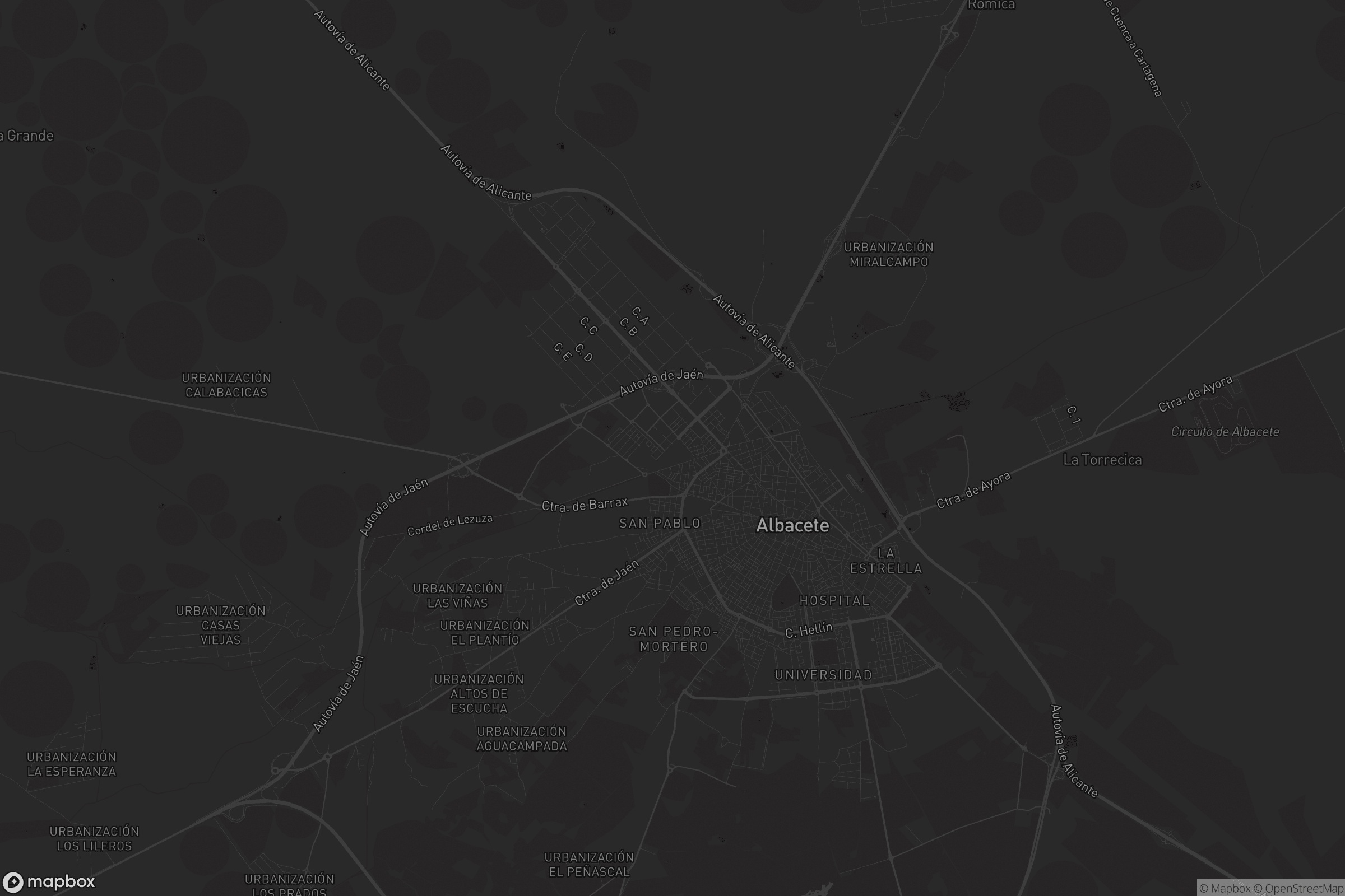 Mapa de Cañicas-Canal de María Cristina