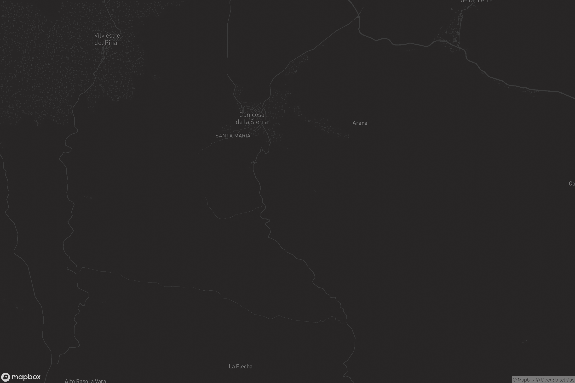 Mapa de Canicosa de la Sierra