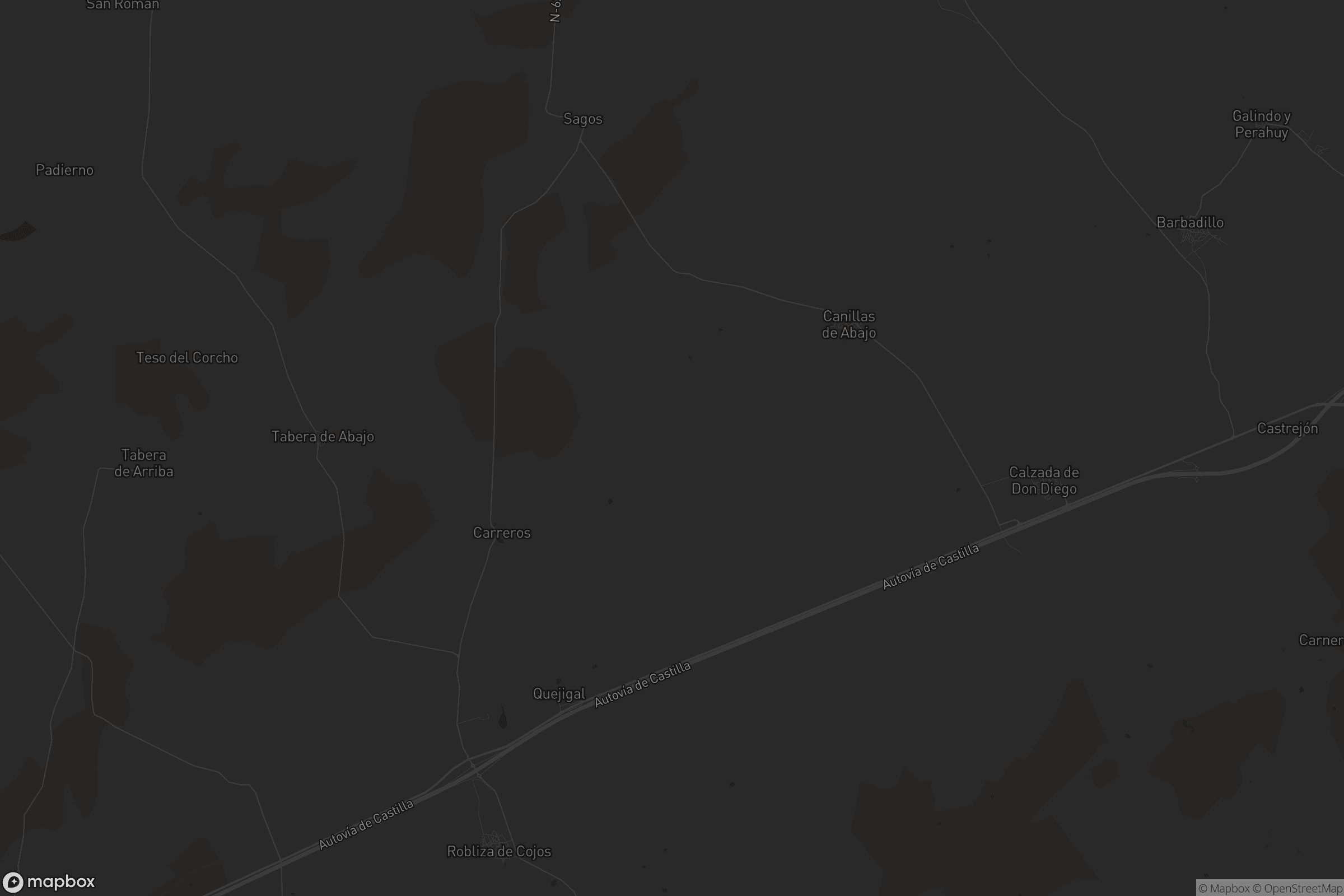 Mapa de Canillas de Abajo