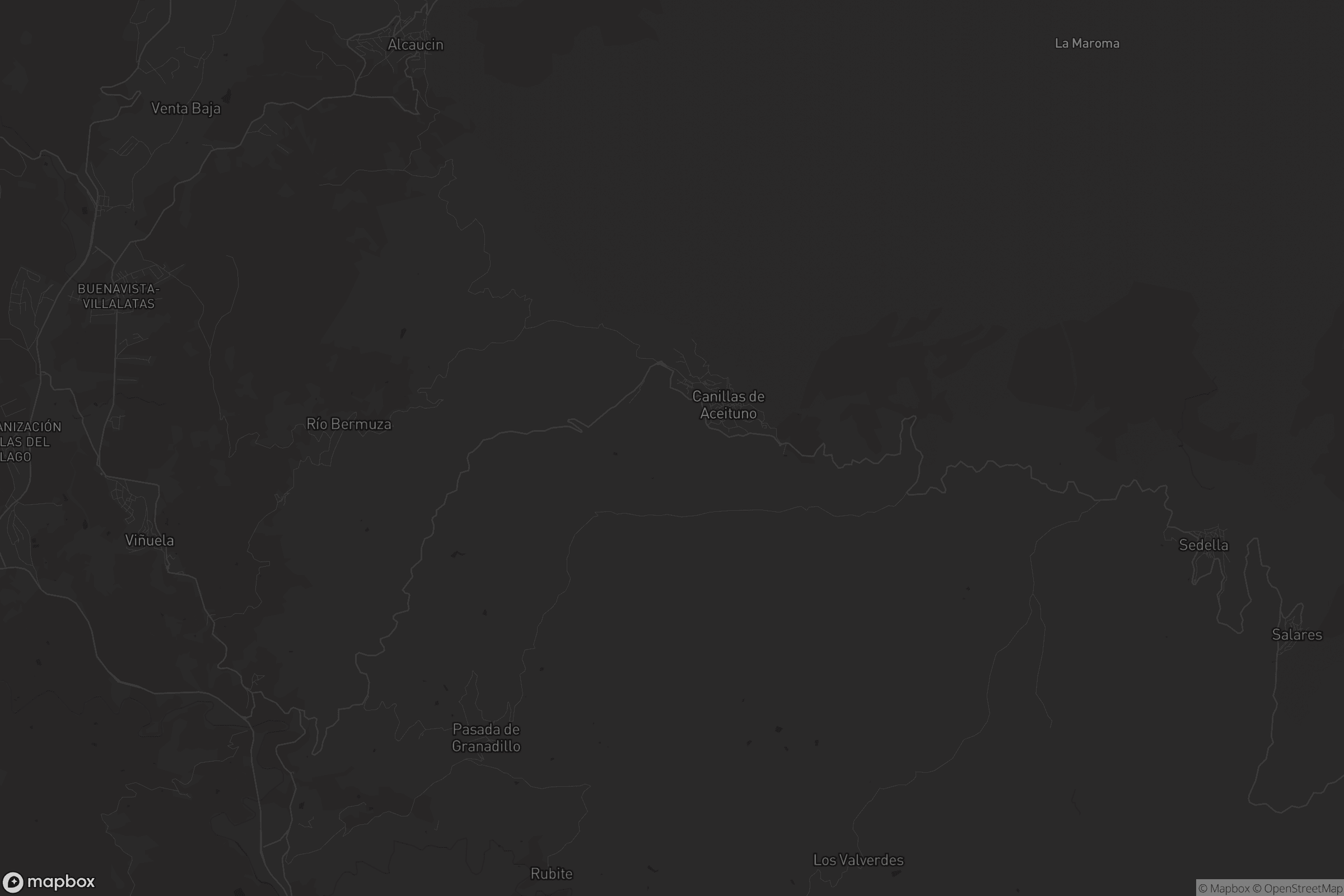 Mapa de Canillas de Aceituno