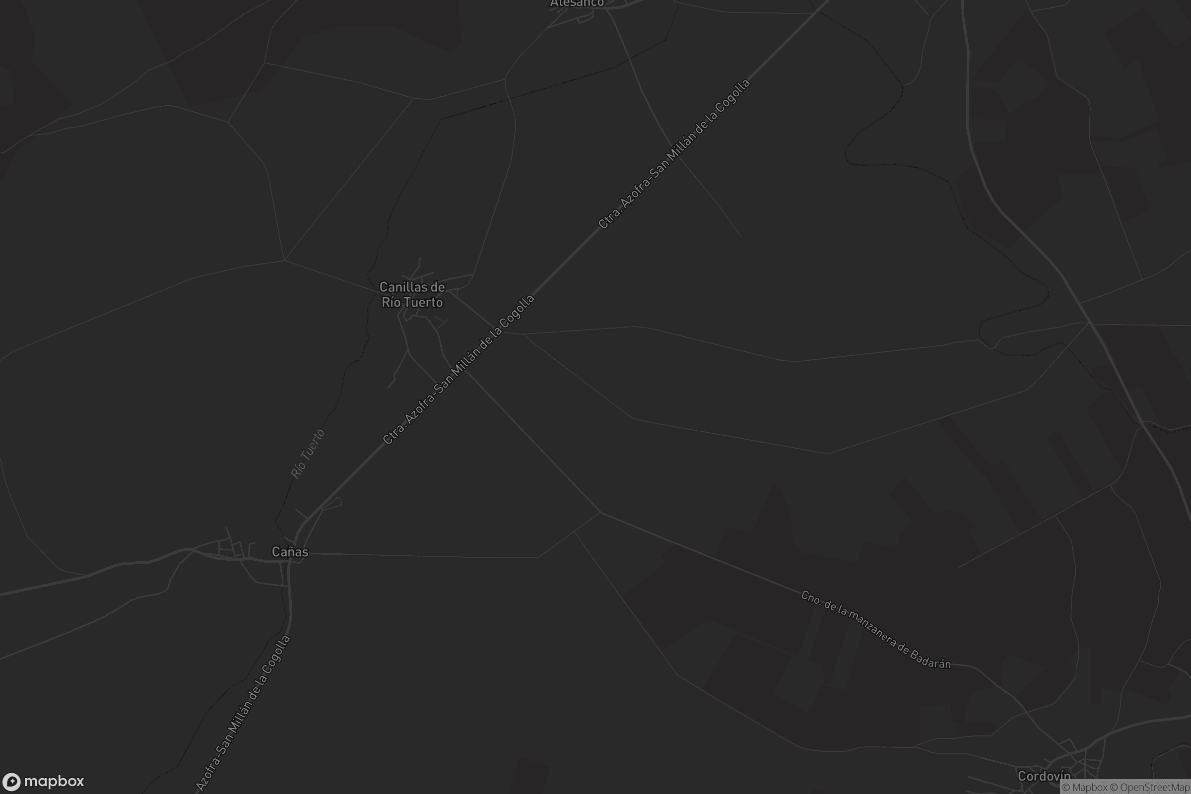 Mapa de Canillas de Río Tuerto