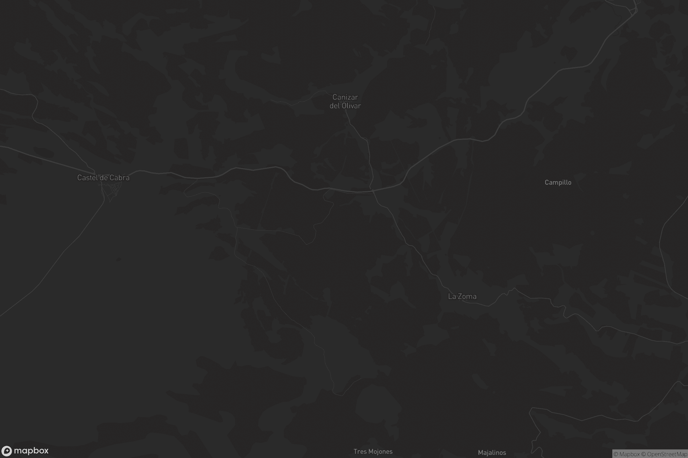 Mapa de Cañizar del Olivar