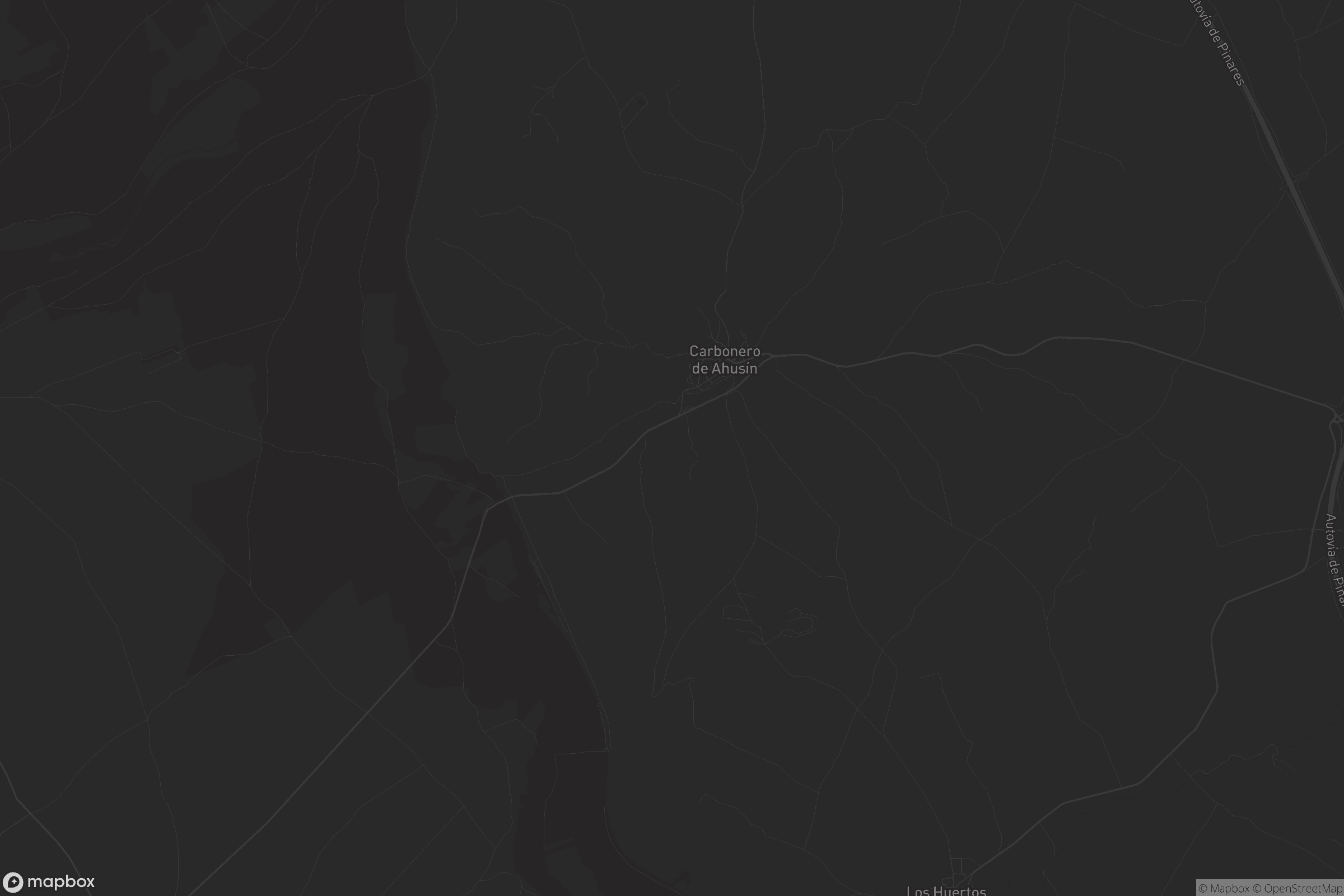 Mapa de Carbonero de Ahusín